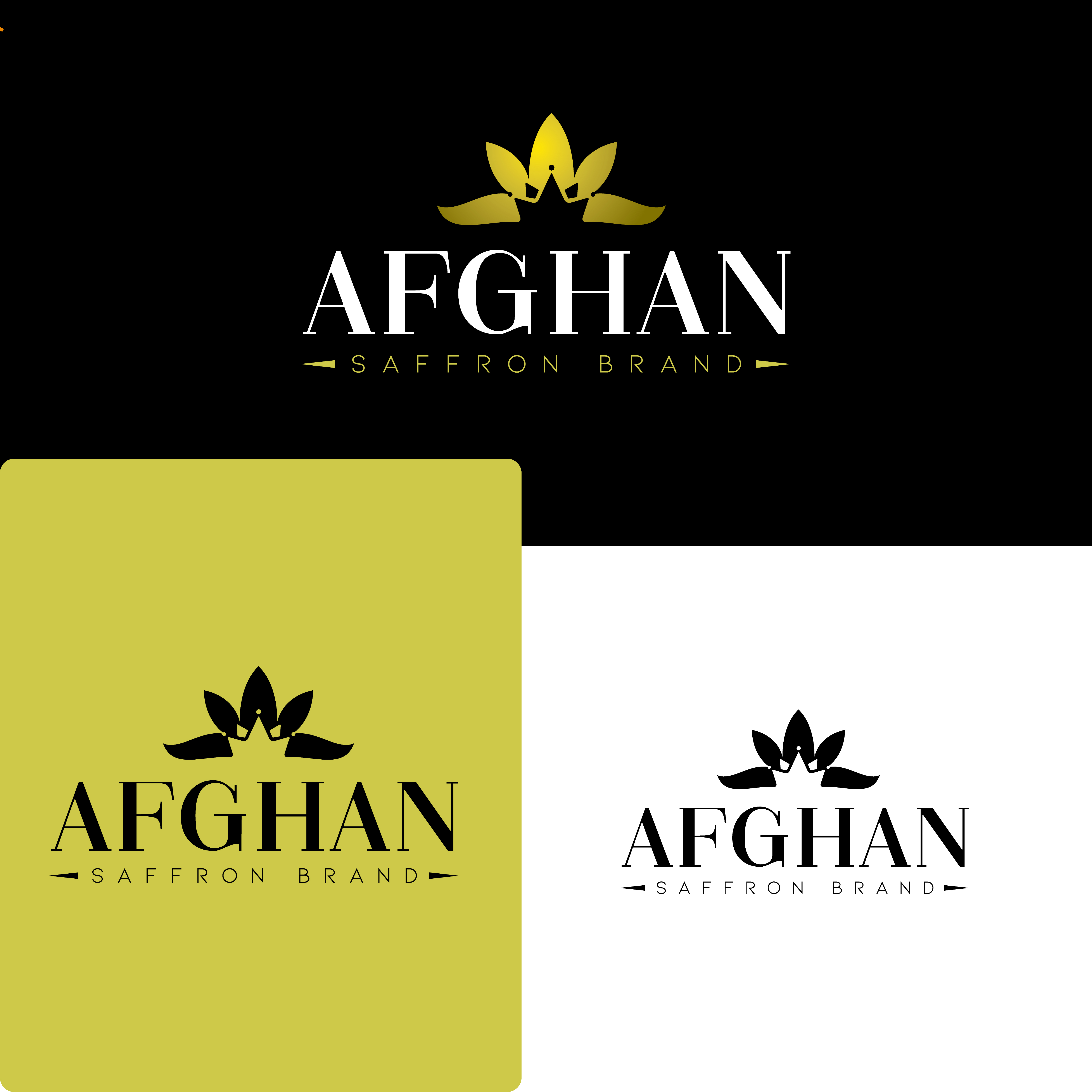 Logo Design by UMA 7 for Afghan Saffron USA, LLC | Design #31891857