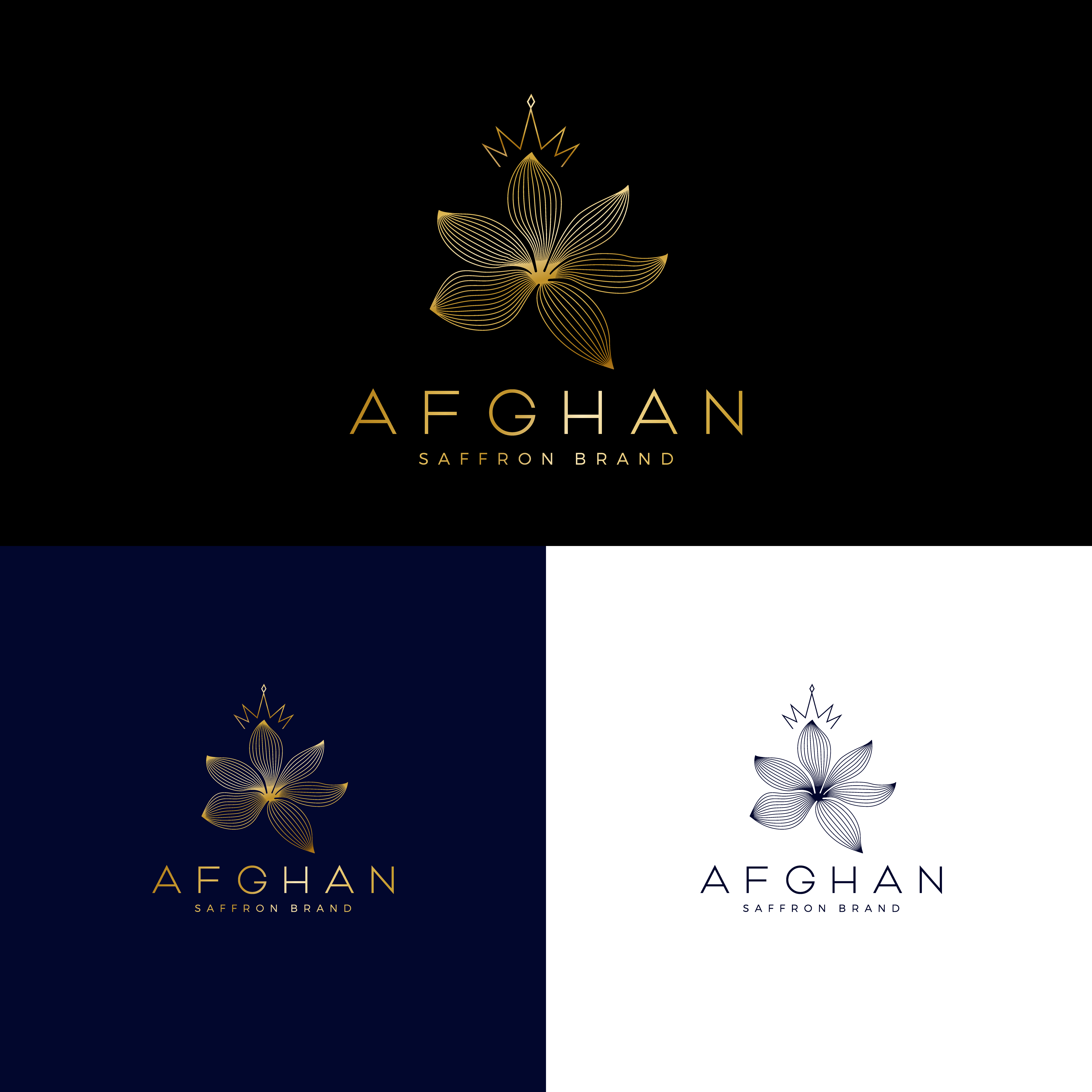 Logo Design by UMA 7 for Afghan Saffron USA, LLC | Design #31891858