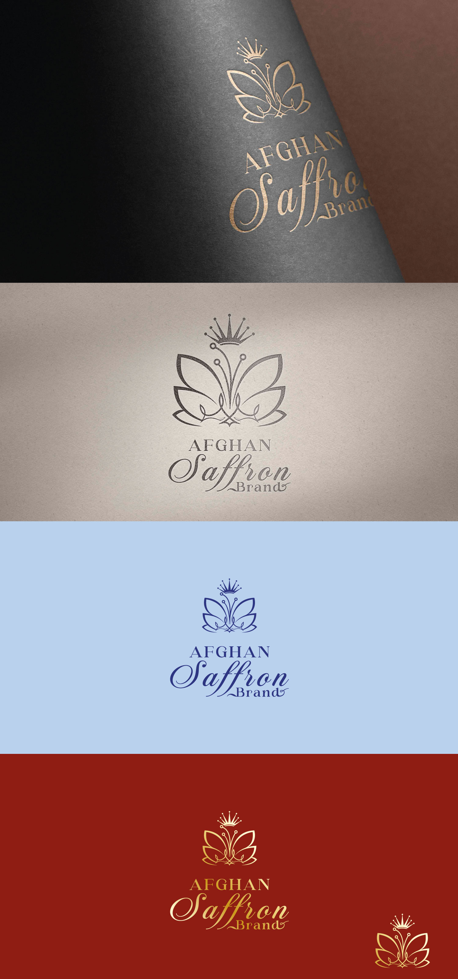 Logo-Design von AnnaRoshch für Afghan Saffron USA, LLC | Design #31999648