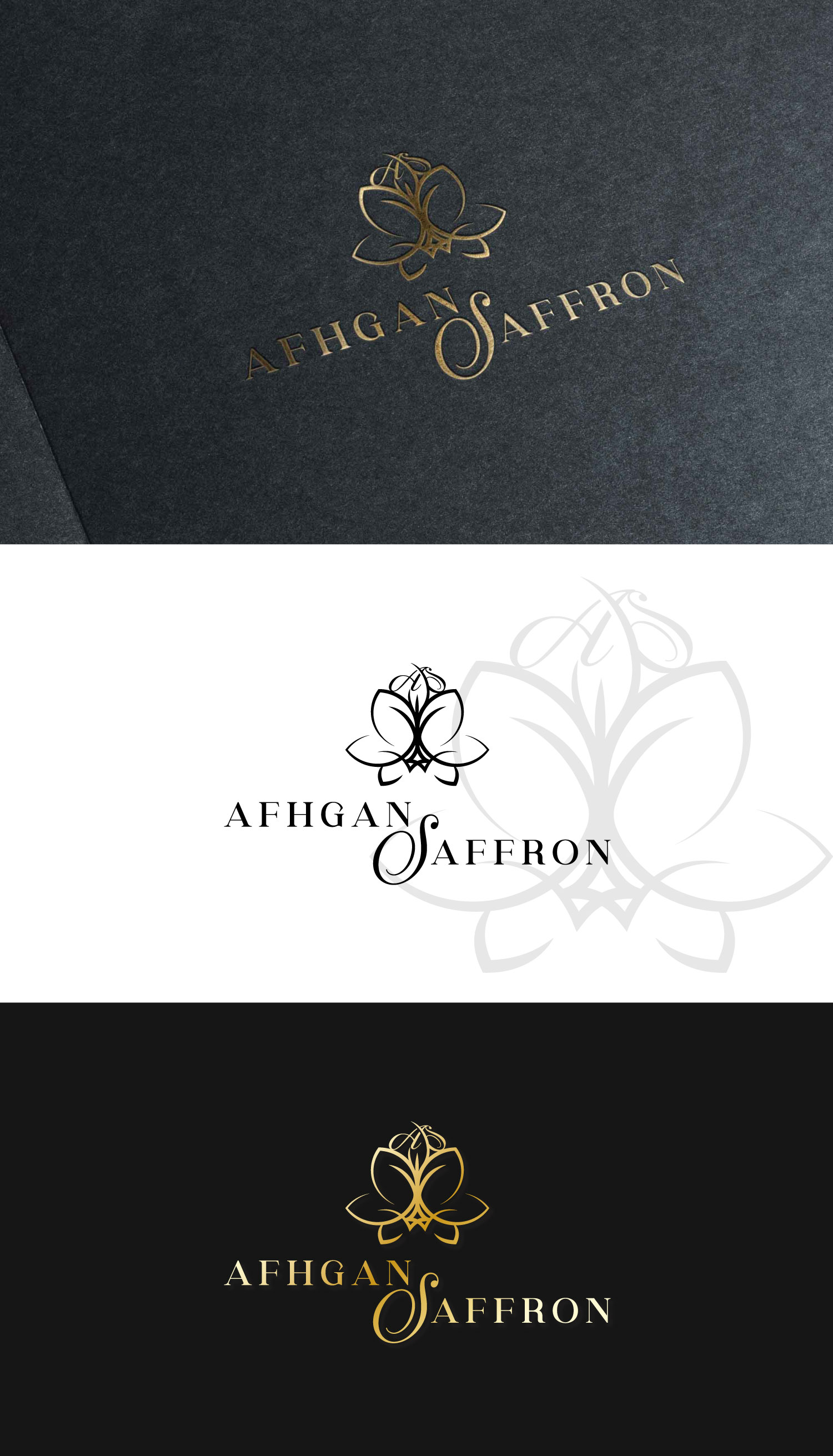Logo Design by AnnaRoshch for Afghan Saffron USA, LLC | Design #32012110