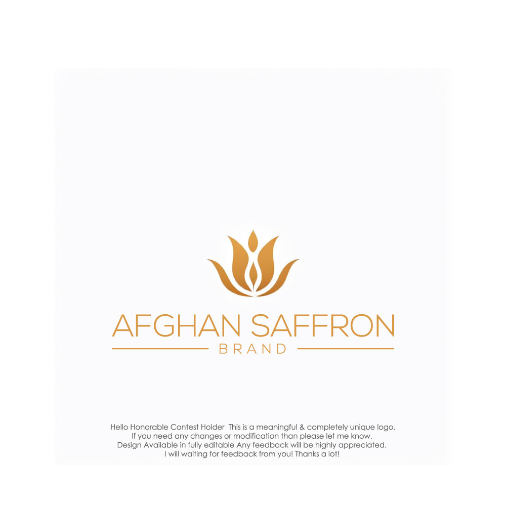 Design de Logo par LogoEon pour Afghan Saffron USA, LLC | Design #31922415