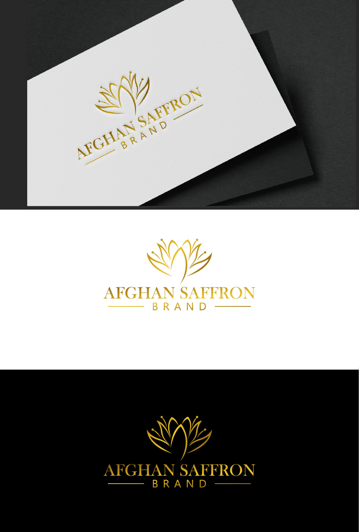 Logo Design by Loknath for Afghan Saffron USA, LLC | Design #31895079
