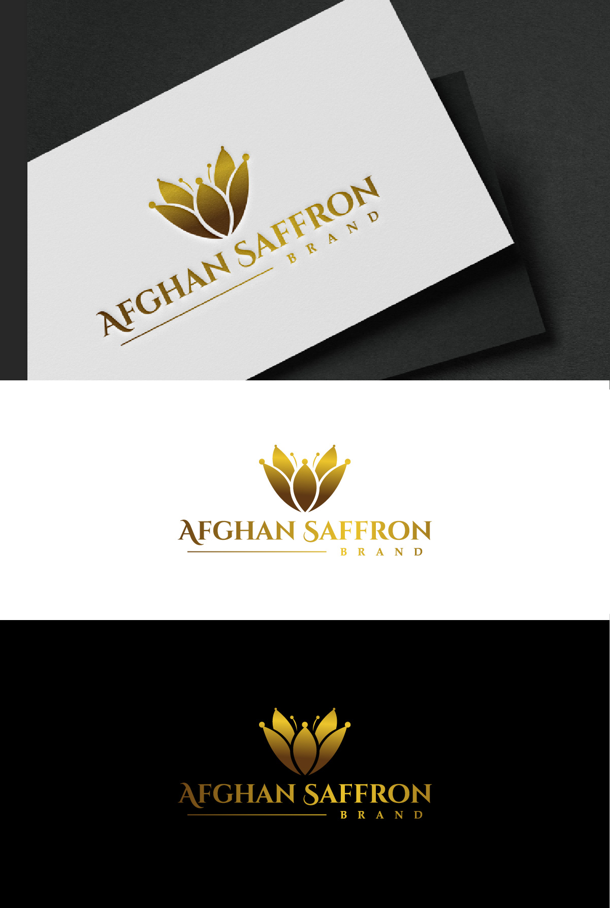 Logo Design by Loknath for Afghan Saffron USA, LLC | Design #31895080