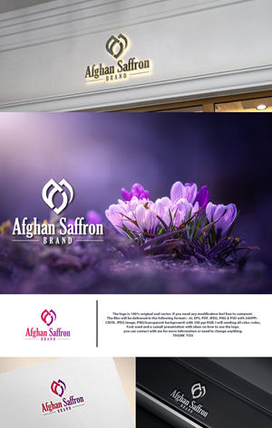 Logo Design by DesignHour for Afghan Saffron USA, LLC | Design: #31940676