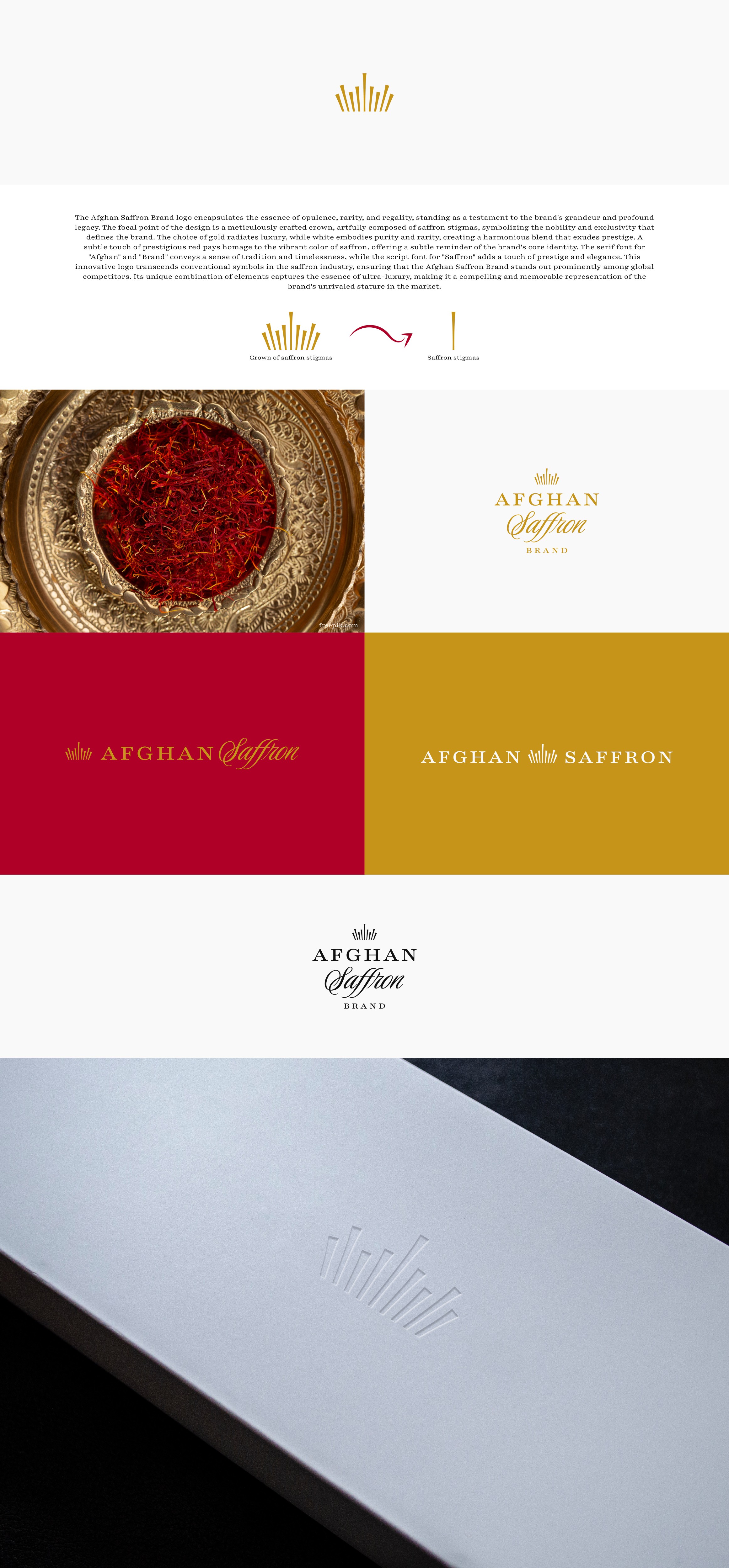 Logo Design by ALMANAL GRAPHICS for Afghan Saffron USA, LLC | Design #31923885