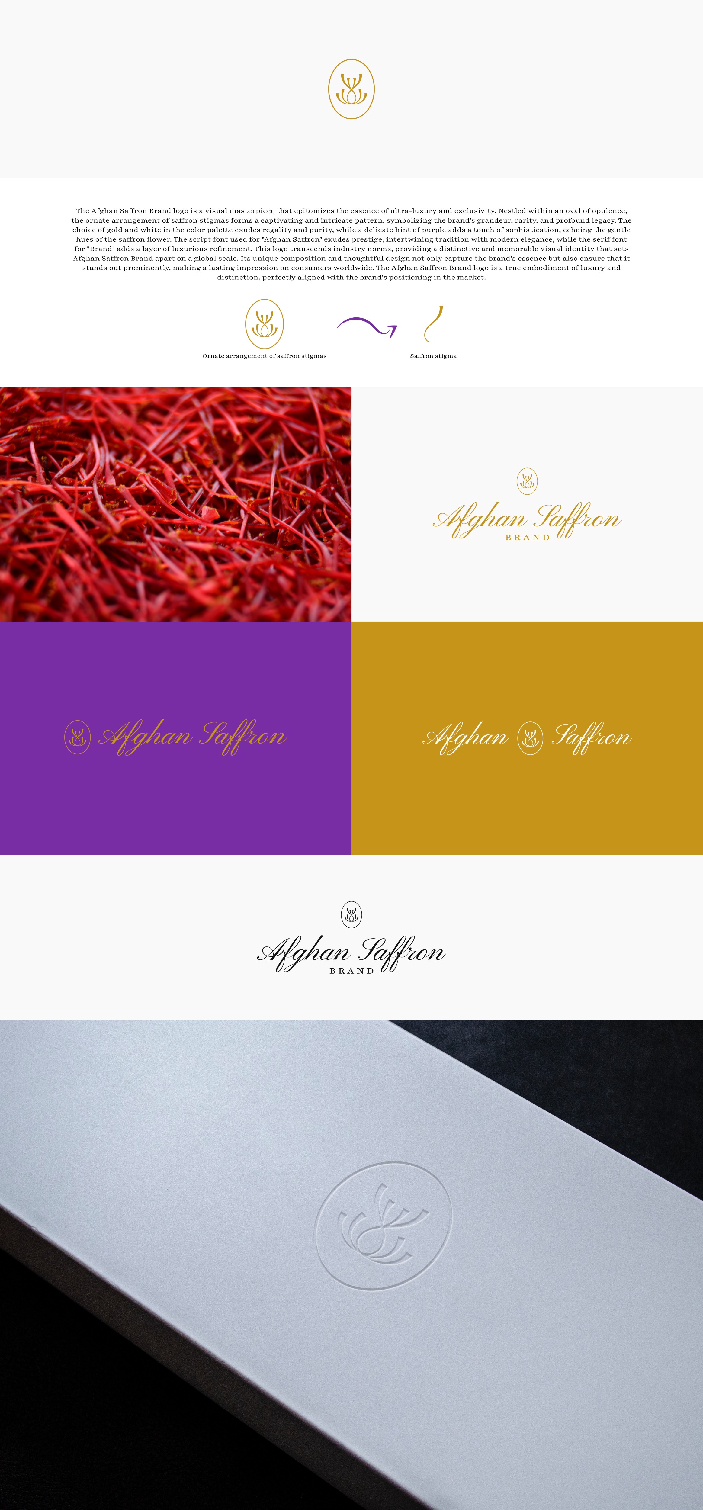 Logo-Design von ALMANAL GRAPHICS für Afghan Saffron USA, LLC | Design #31923886