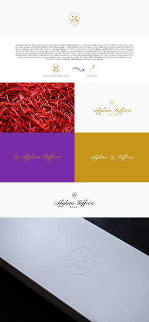 Logo Design by ALMANAL GRAPHICS for Afghan Saffron USA, LLC | Design: #31923886