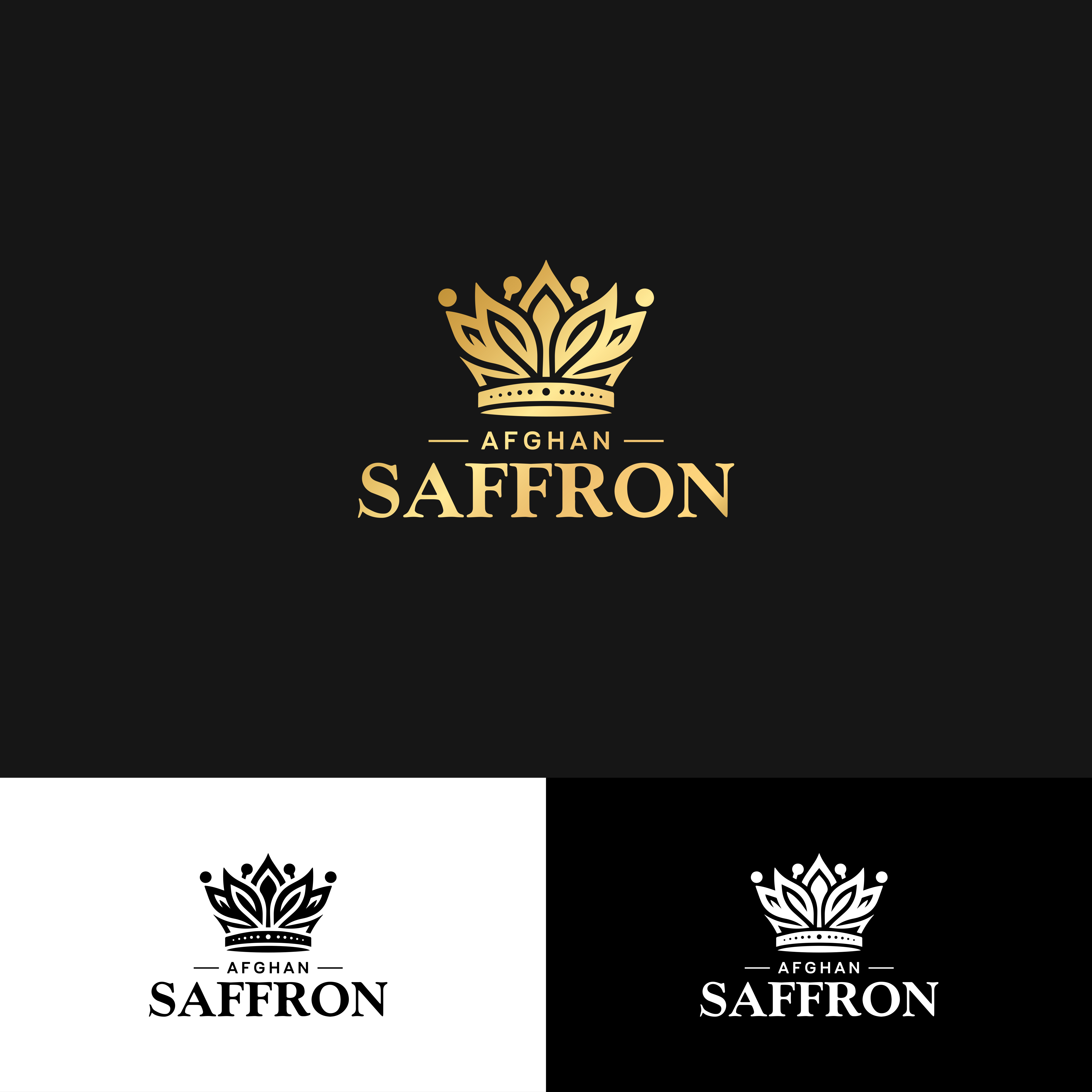 Logo Design by xbann for Afghan Saffron USA, LLC | Design #31936851