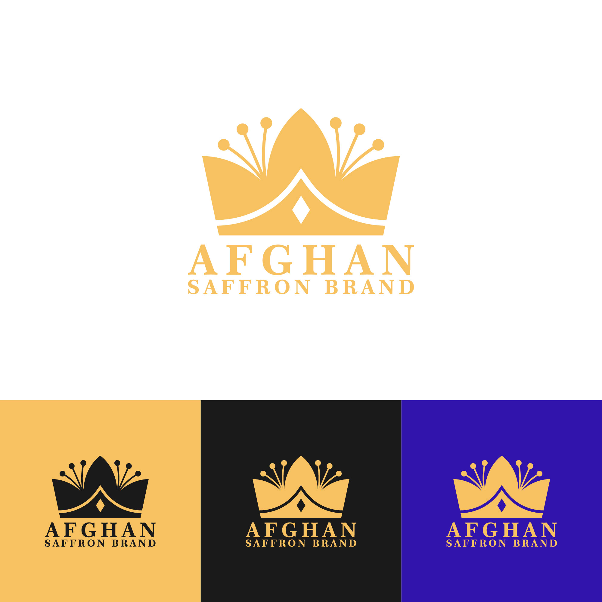 Diseño de Logo por loveqis para Afghan Saffron USA, LLC | Diseño #31893165