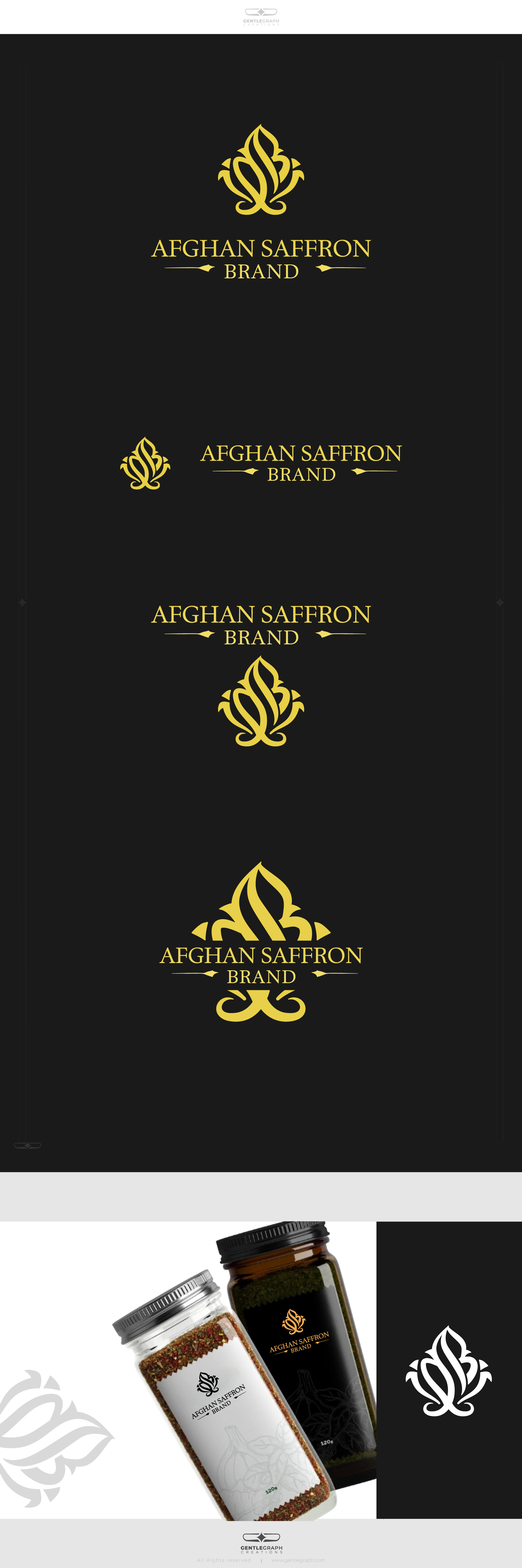 Logo Design by JebaF for Afghan Saffron USA, LLC | Design #31926971