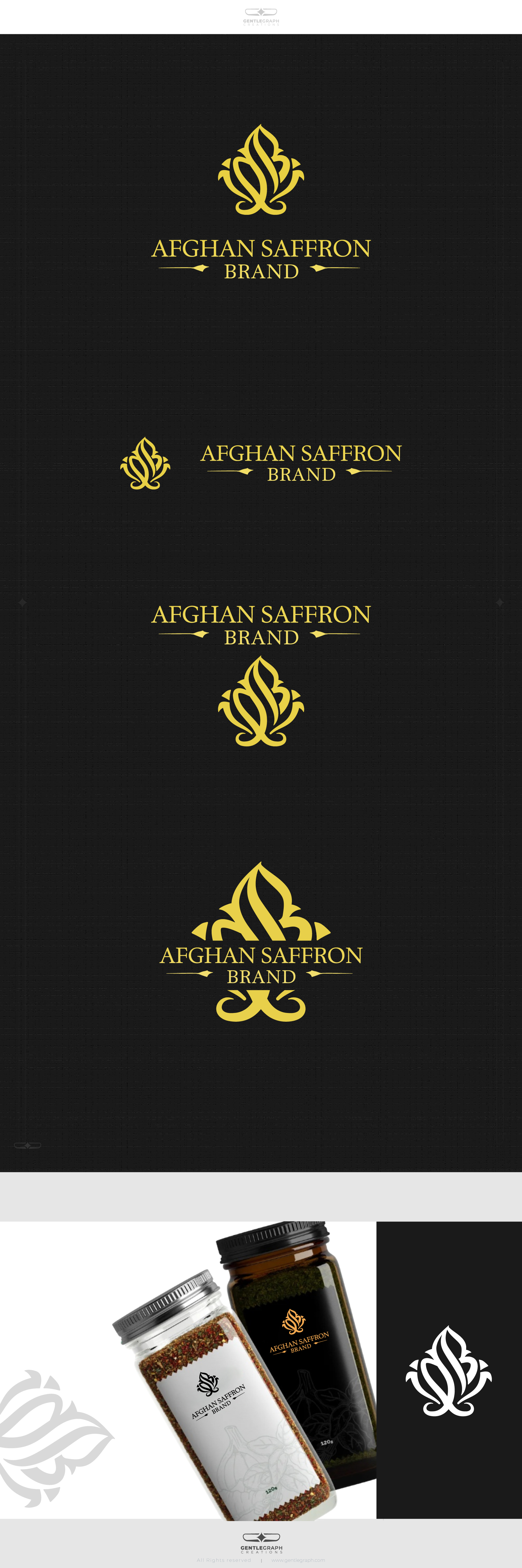 Logo Design by JebaF for Afghan Saffron USA, LLC | Design #31927004
