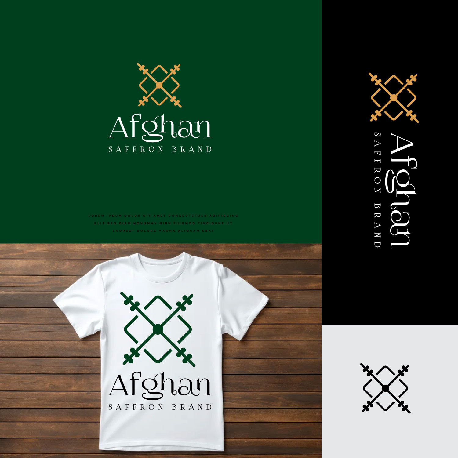 Logo Design by Modan Mohan Mohini for Afghan Saffron USA, LLC | Design #31907320