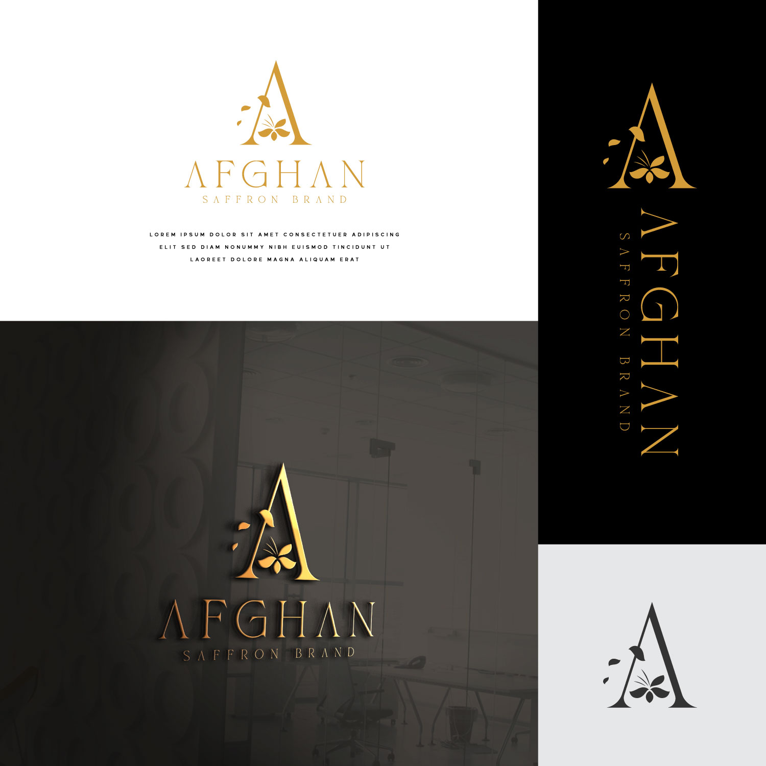 Logo Design by Modan Mohan Mohini for Afghan Saffron USA, LLC | Design #31973960