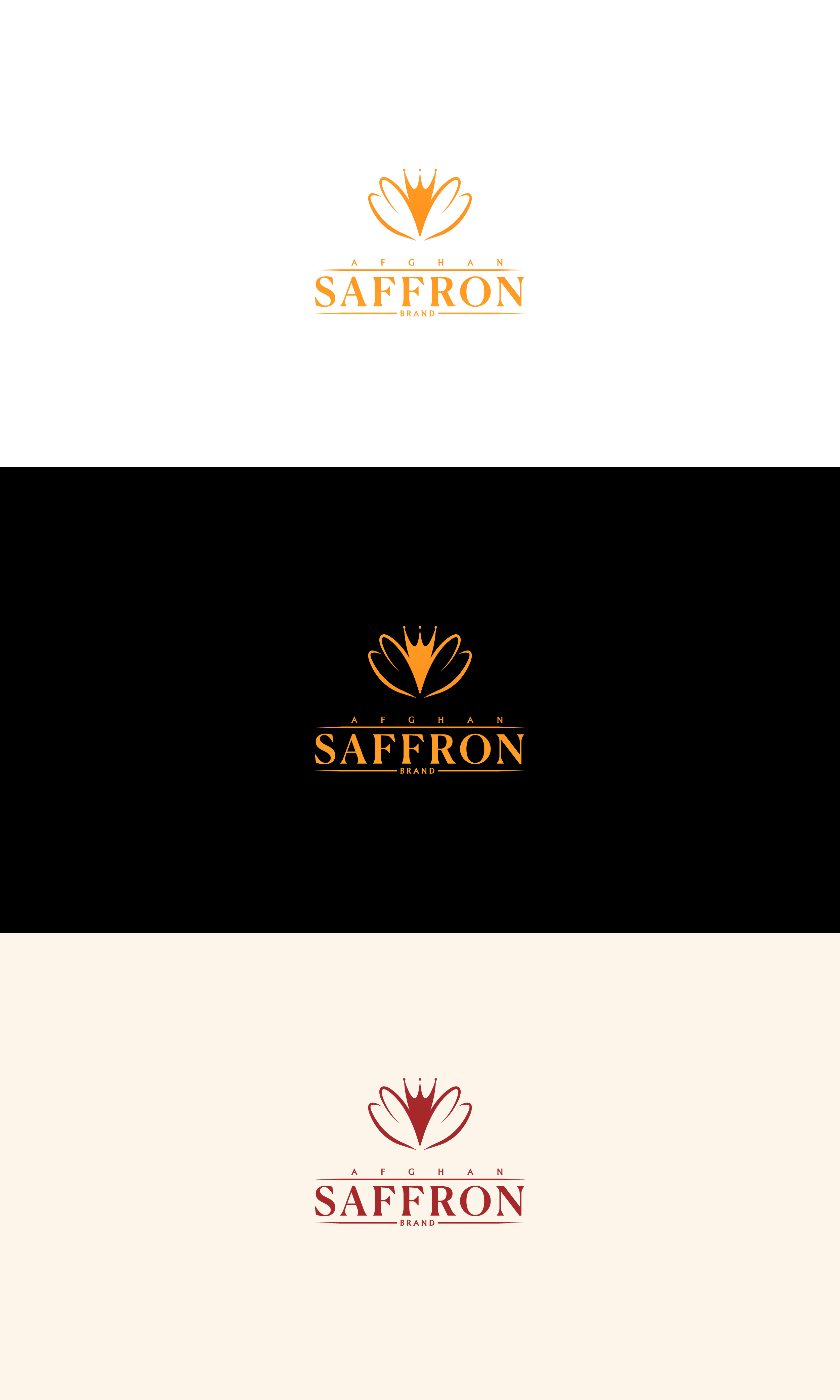 Logo Design by Tube light for Afghan Saffron USA, LLC | Design #31962603