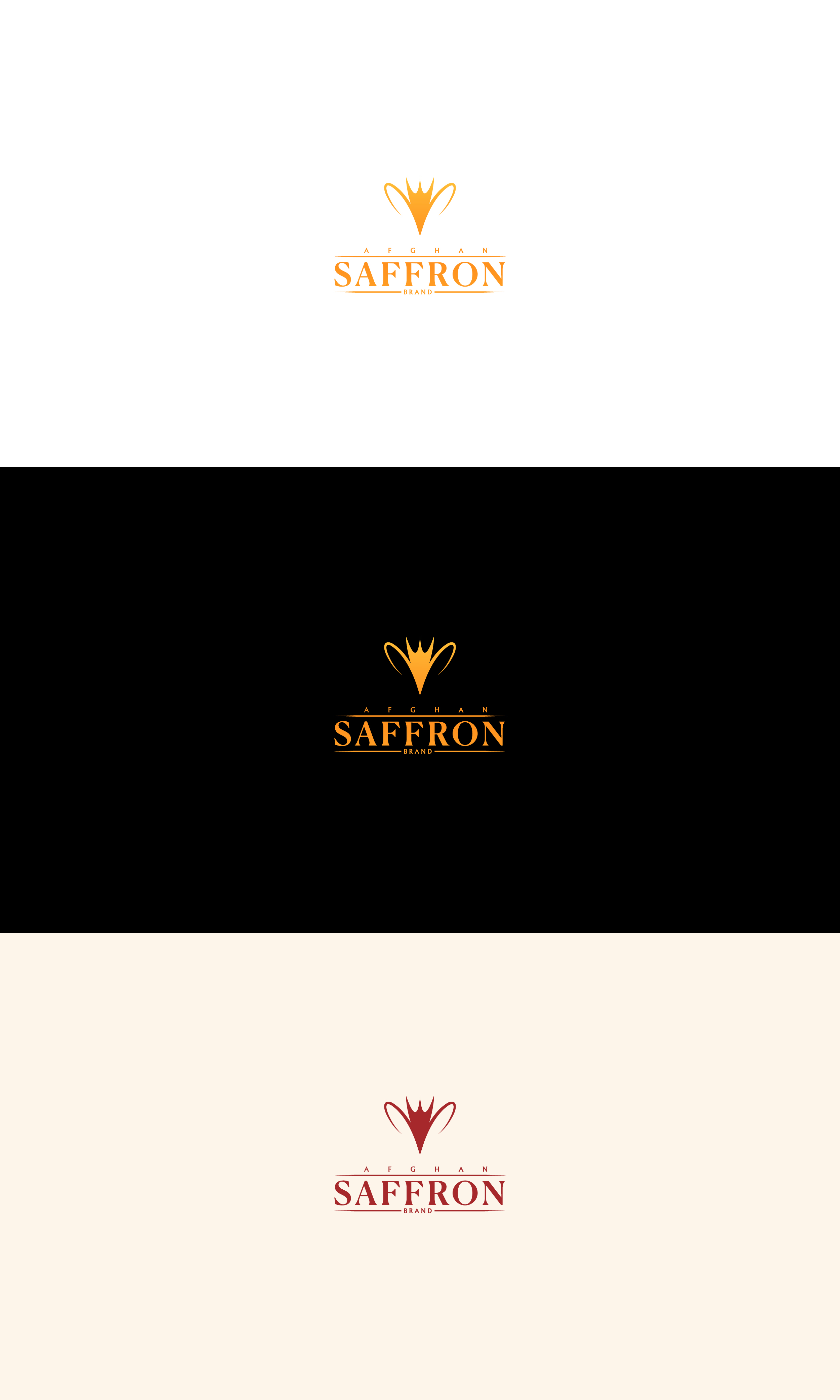 Logo Design by Tube light for Afghan Saffron USA, LLC | Design #31962604