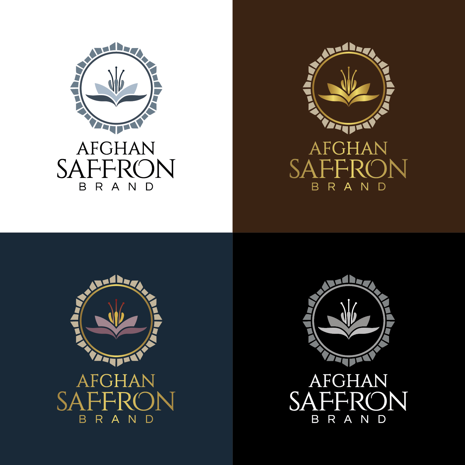 Logo Design by kfade for Afghan Saffron USA, LLC | Design #32150424