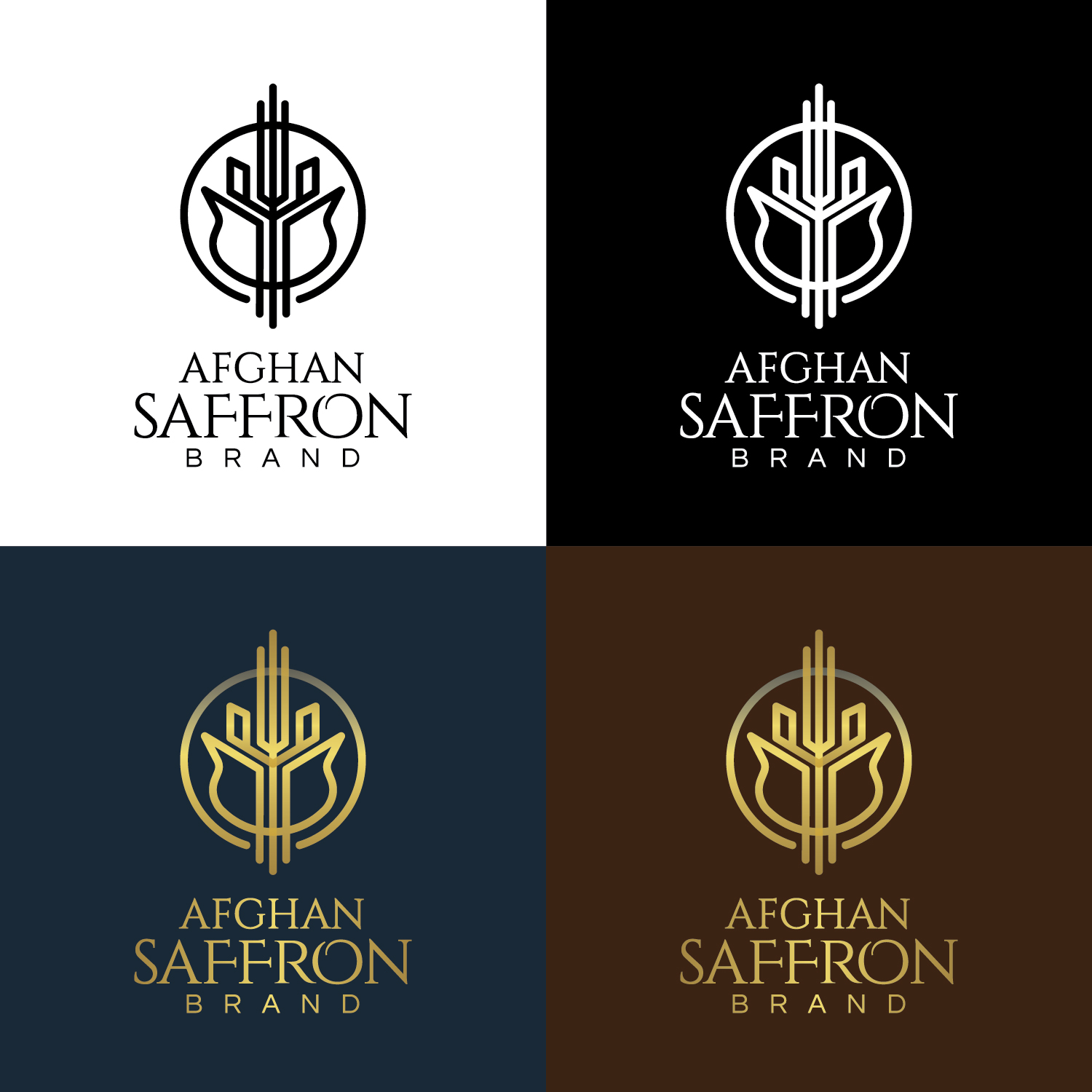 Logo Design by kfade for Afghan Saffron USA, LLC | Design #32158007
