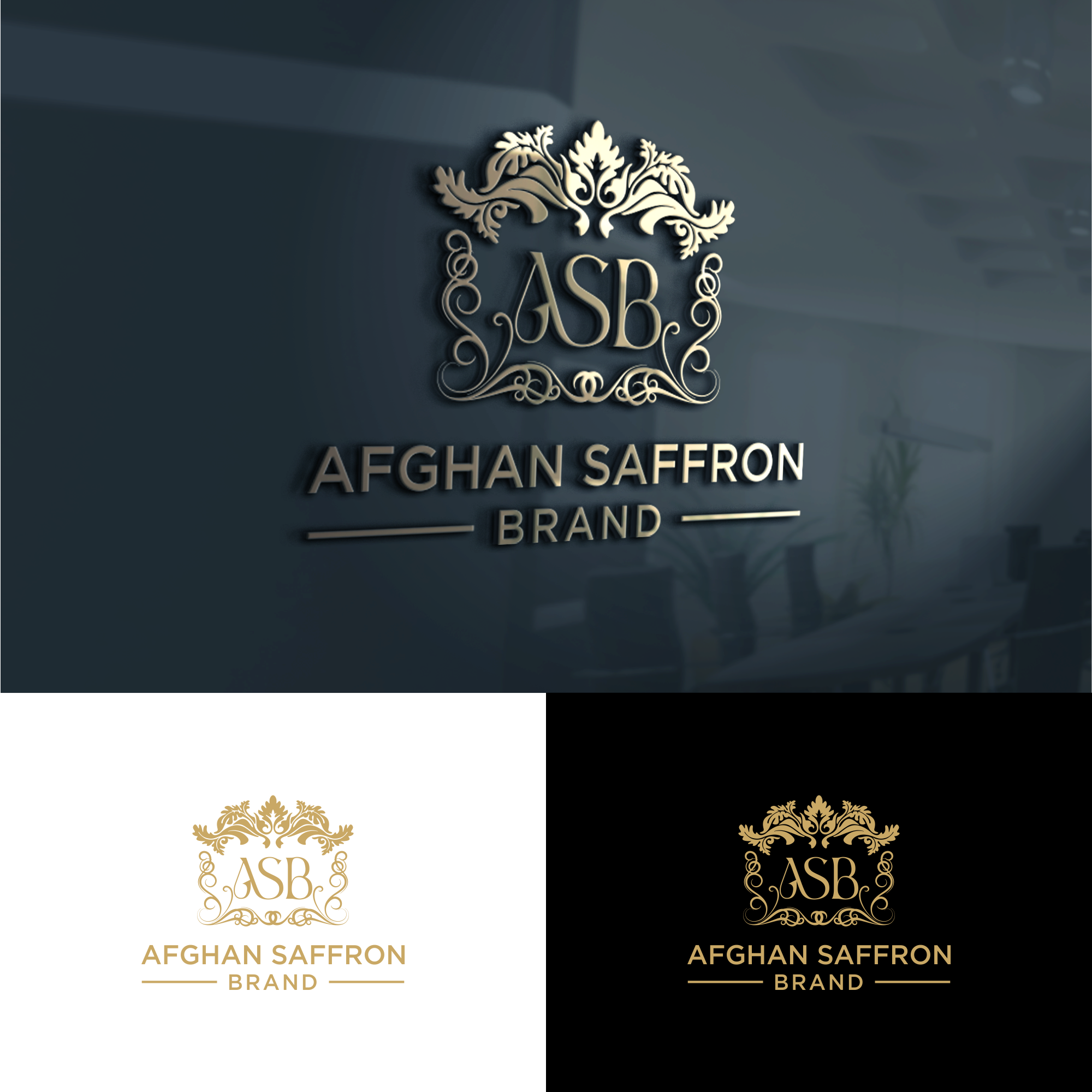 Logo Design by MOTA_FARA for Afghan Saffron USA, LLC | Design #32191507
