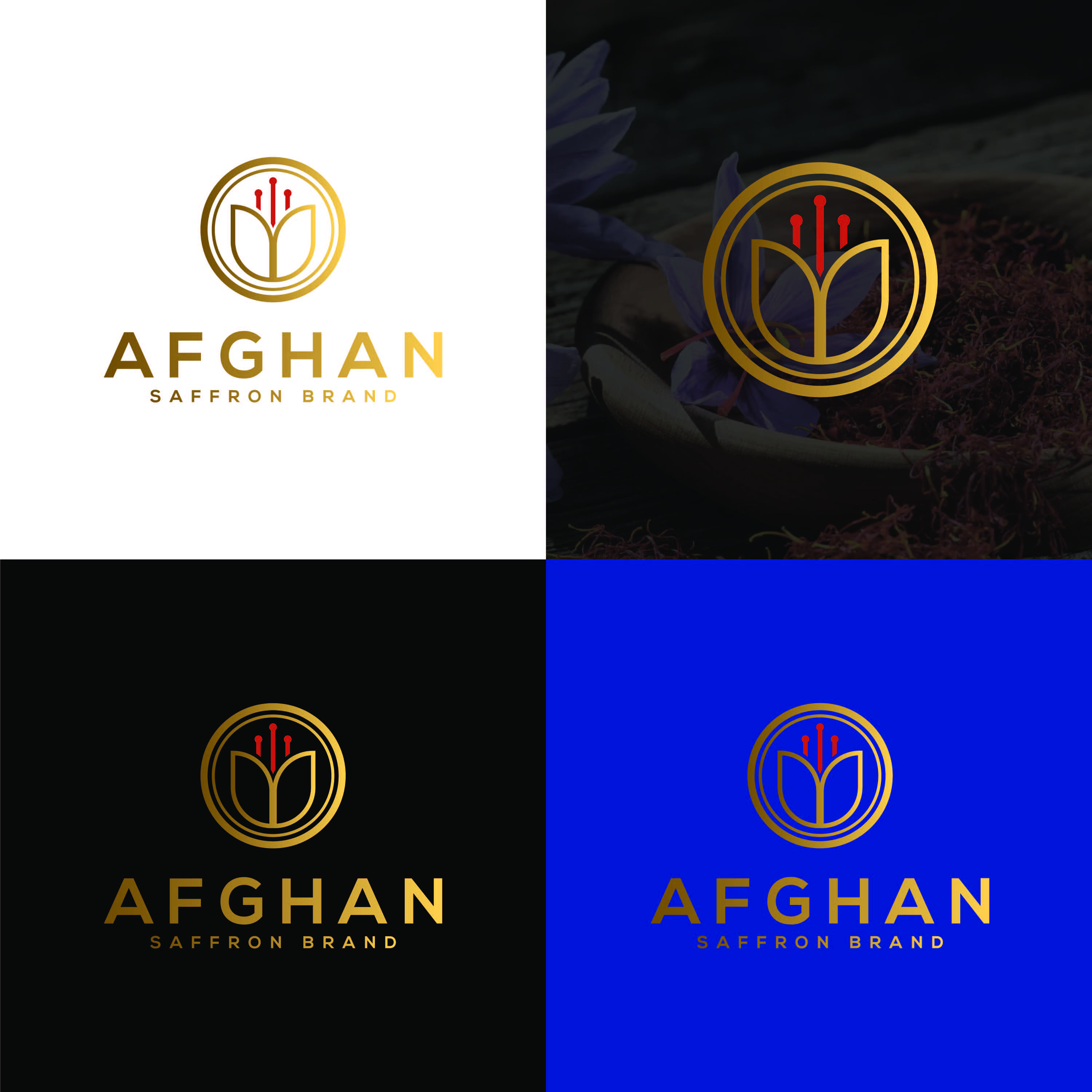 Logo Design by Design_Duo for Afghan Saffron USA, LLC | Design #32009014