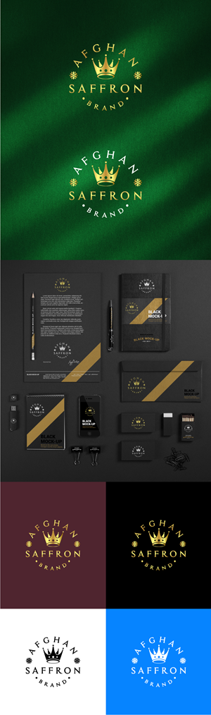 Logo Design by SAM-ART for Afghan Saffron USA, LLC | Design: #31951540