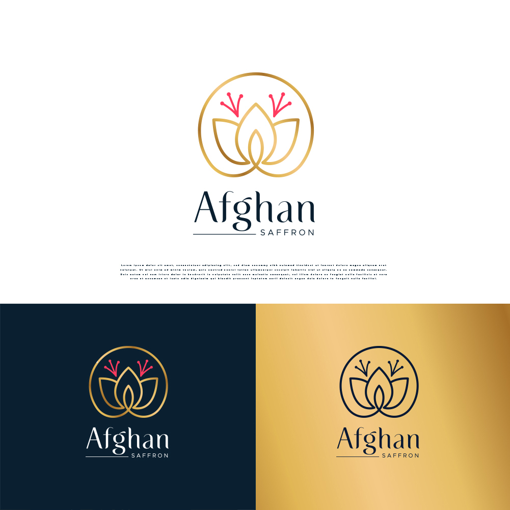 Logo Design by Sprinkle Studio for Afghan Saffron USA, LLC | Design #31930055