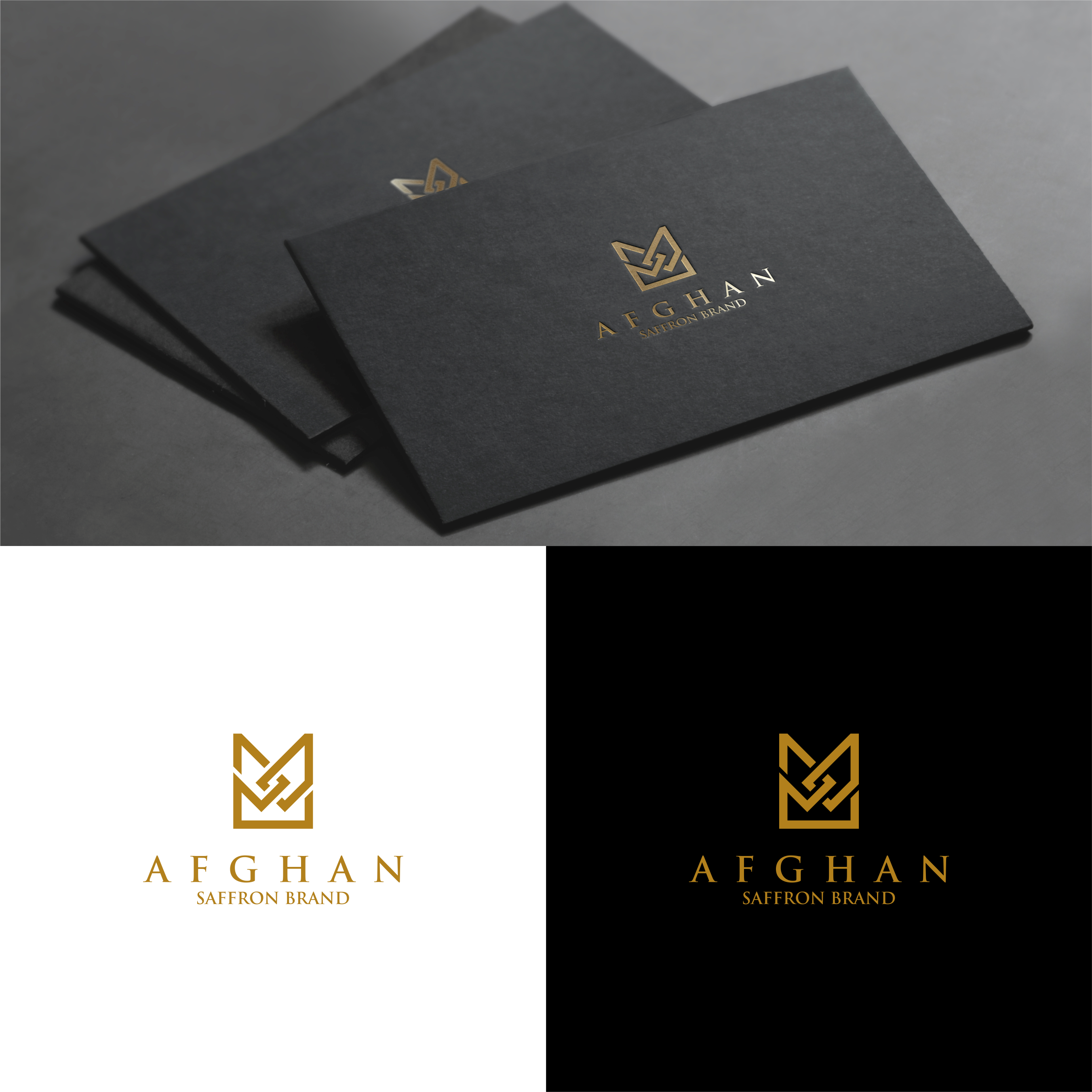 Logo Design by zeeone for Afghan Saffron USA, LLC | Design #32169847