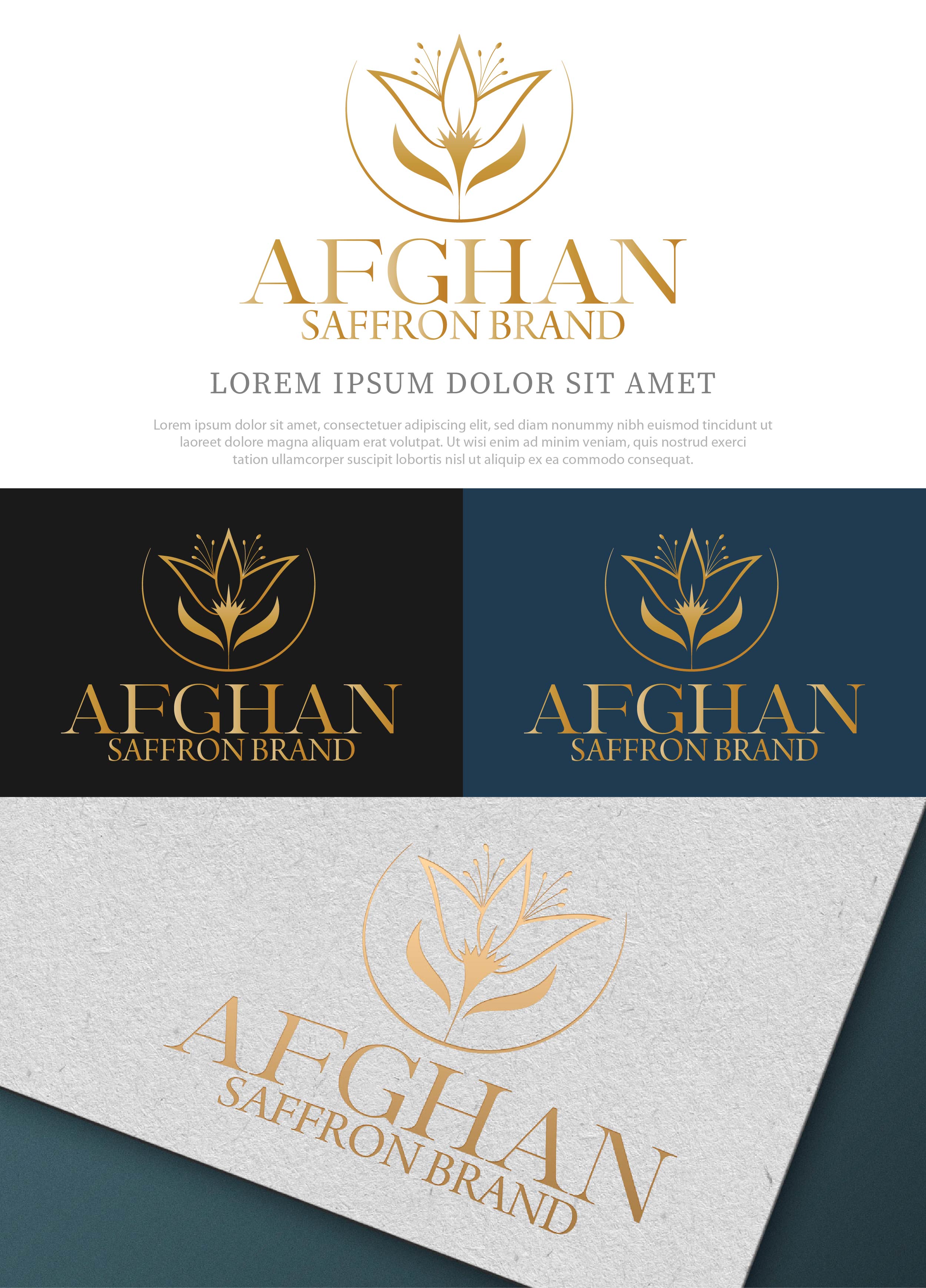 Design de Logo par NasarLogo pour Afghan Saffron USA, LLC | Design #31909186