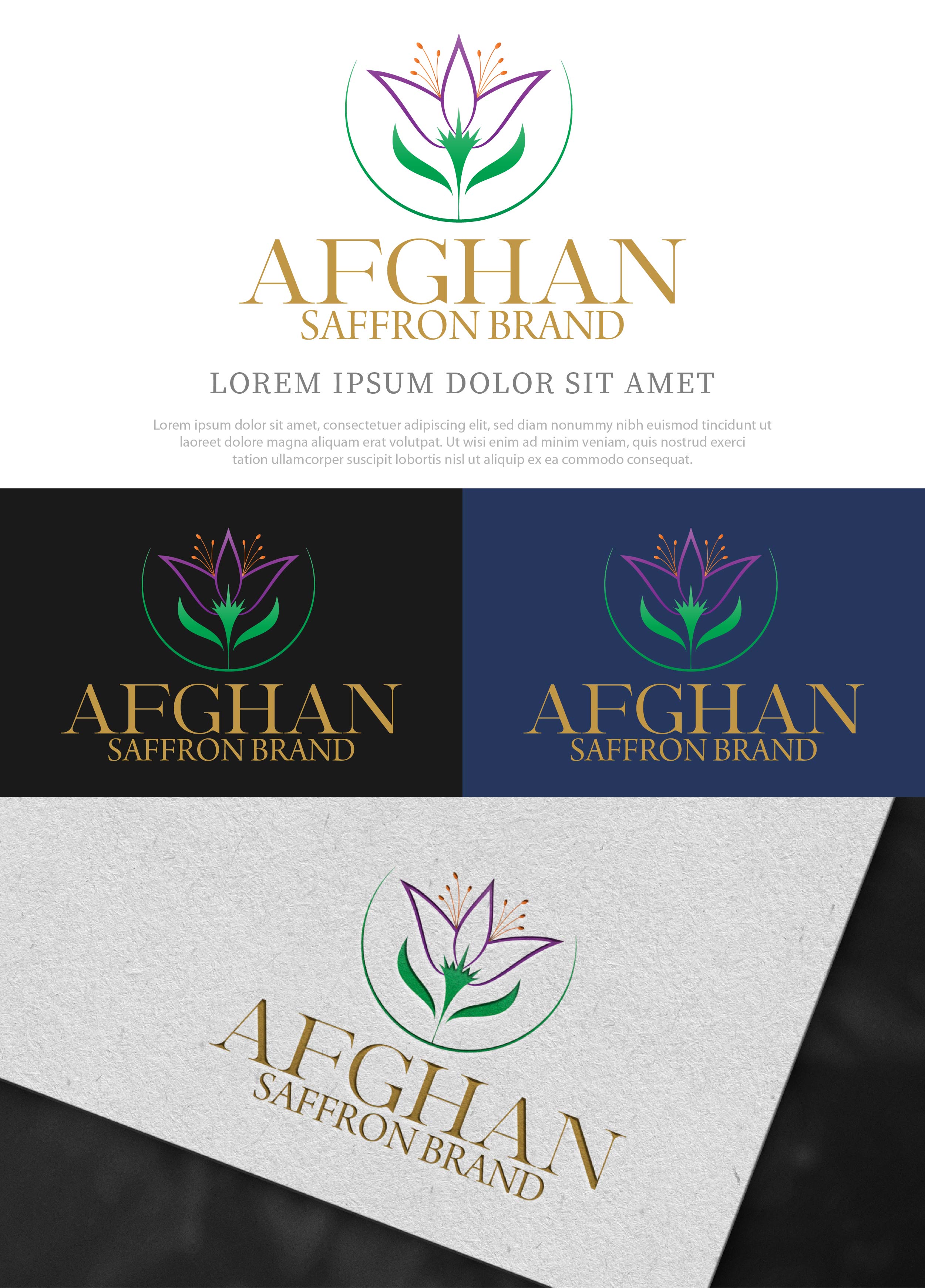 Design de Logo par NasarLogo pour Afghan Saffron USA, LLC | Design #31909189