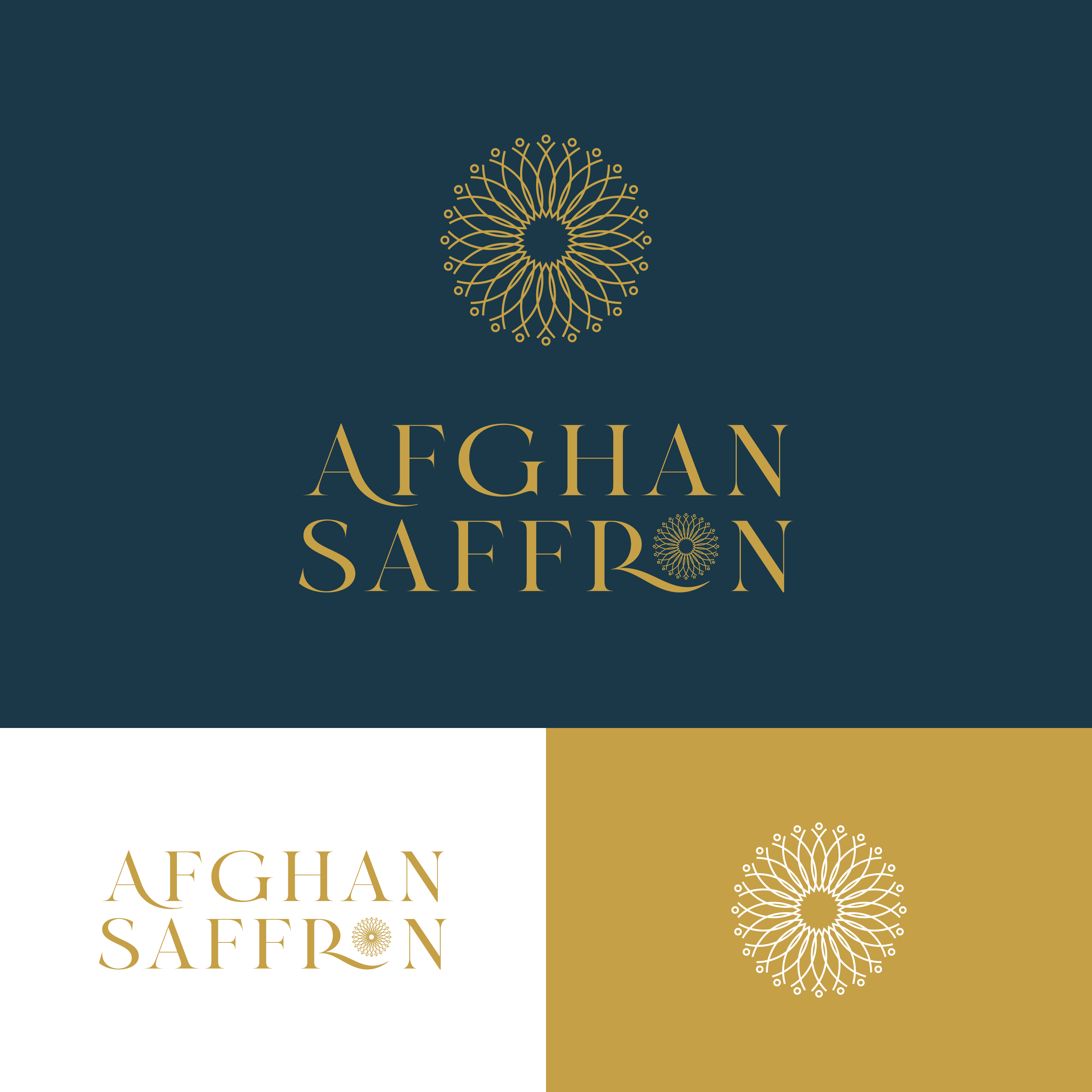 Logo Design by Echelon for Afghan Saffron USA, LLC | Design #31892658