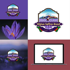 Logo Design by PurePixels for Afghan Saffron USA, LLC | Design: #31923009