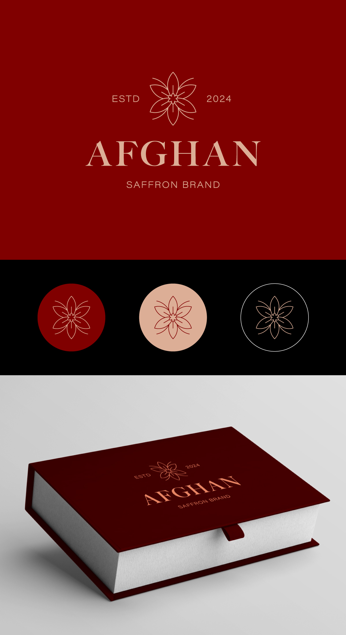 Logo Design by crea7ive for Afghan Saffron USA, LLC | Design #32620314