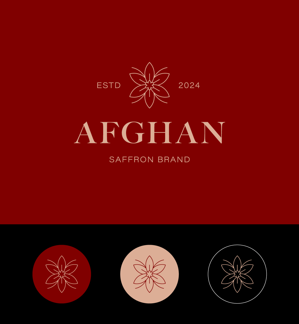 Logo Design by crea7ive for Afghan Saffron USA, LLC | Design #32620317