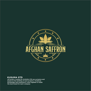 Logo Design by Kusuma Studio for Afghan Saffron USA, LLC | Design: #31912039