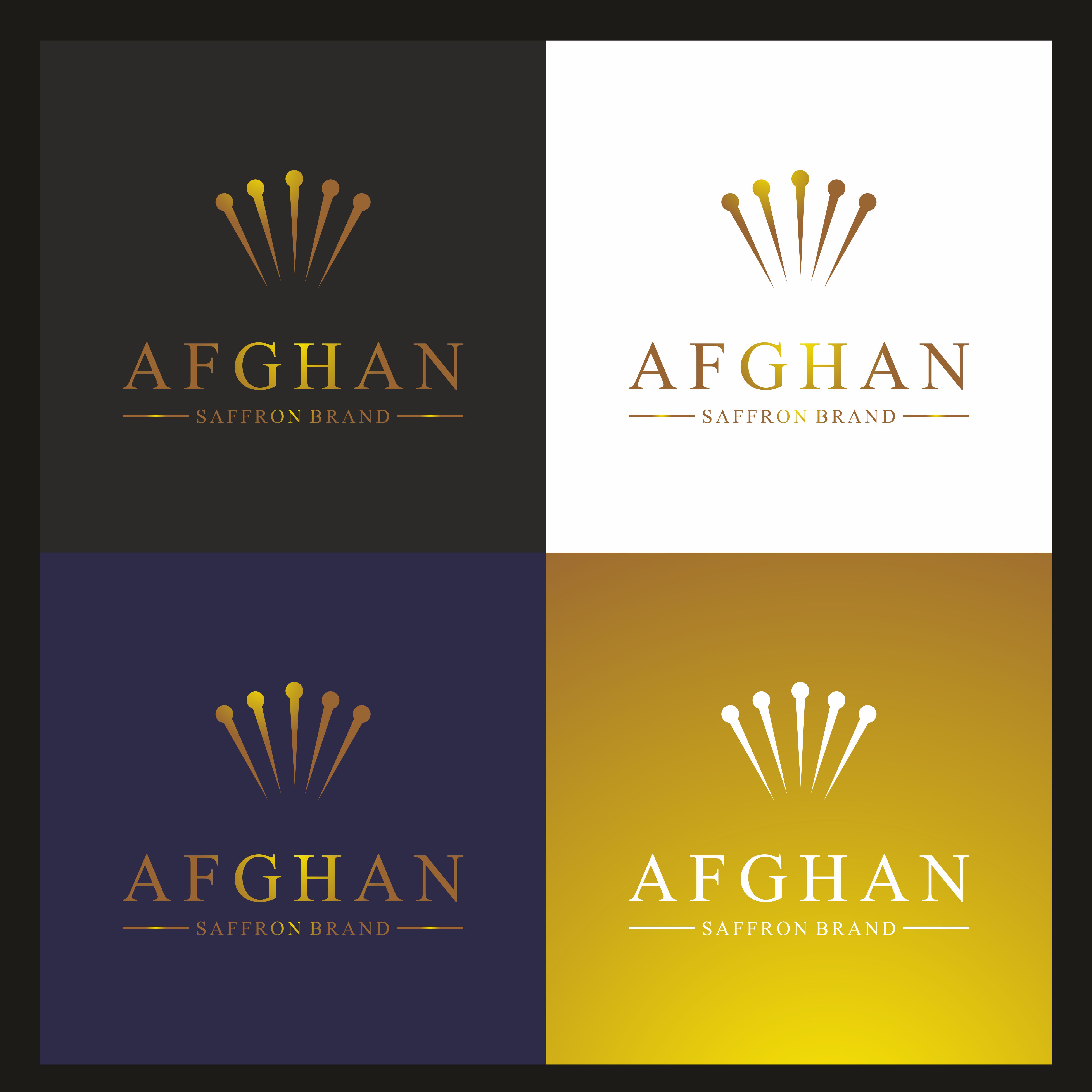 Logo Design by RAZQ for Afghan Saffron USA, LLC | Design #32181357