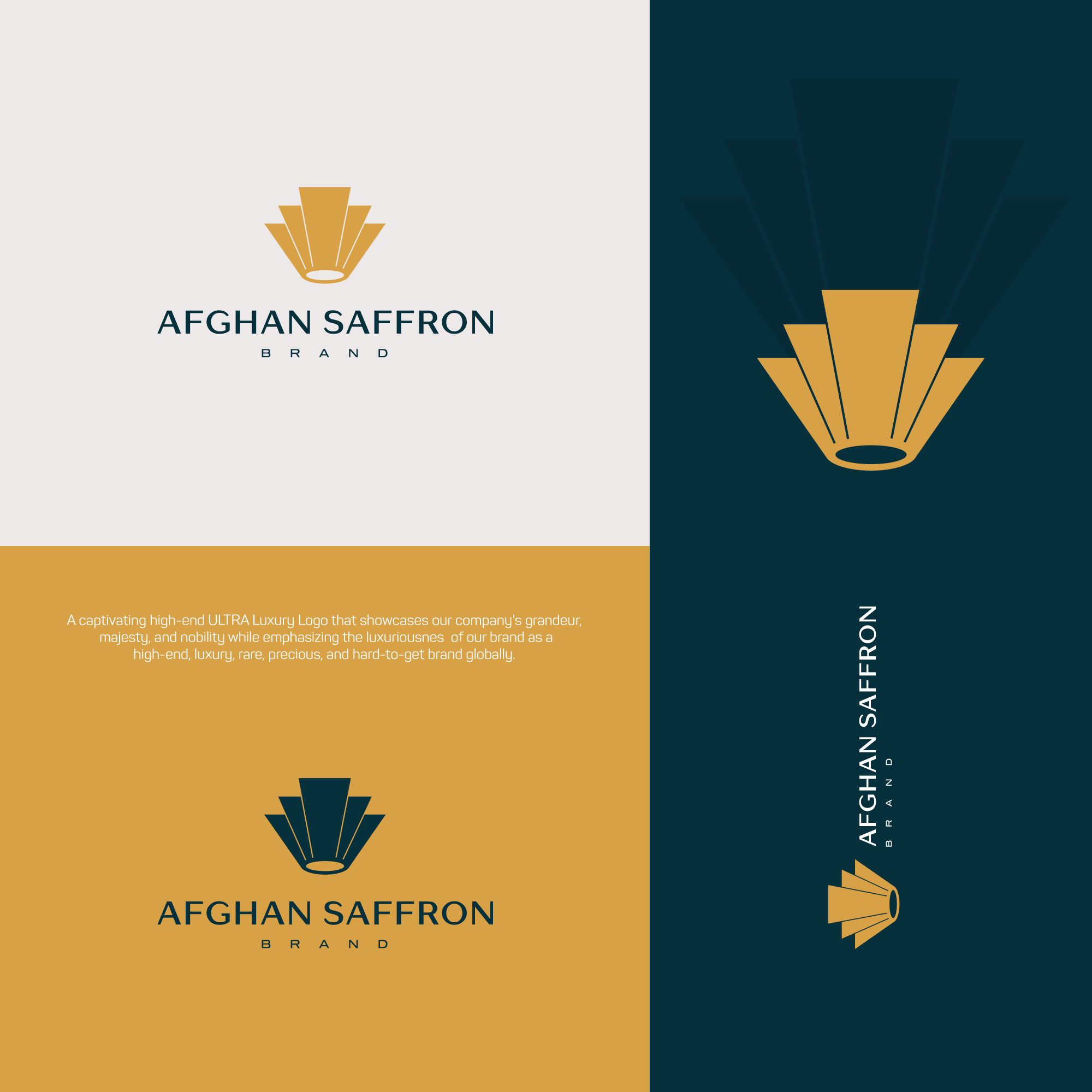 Logo Design by designstudio for Afghan Saffron USA, LLC | Design #32160760