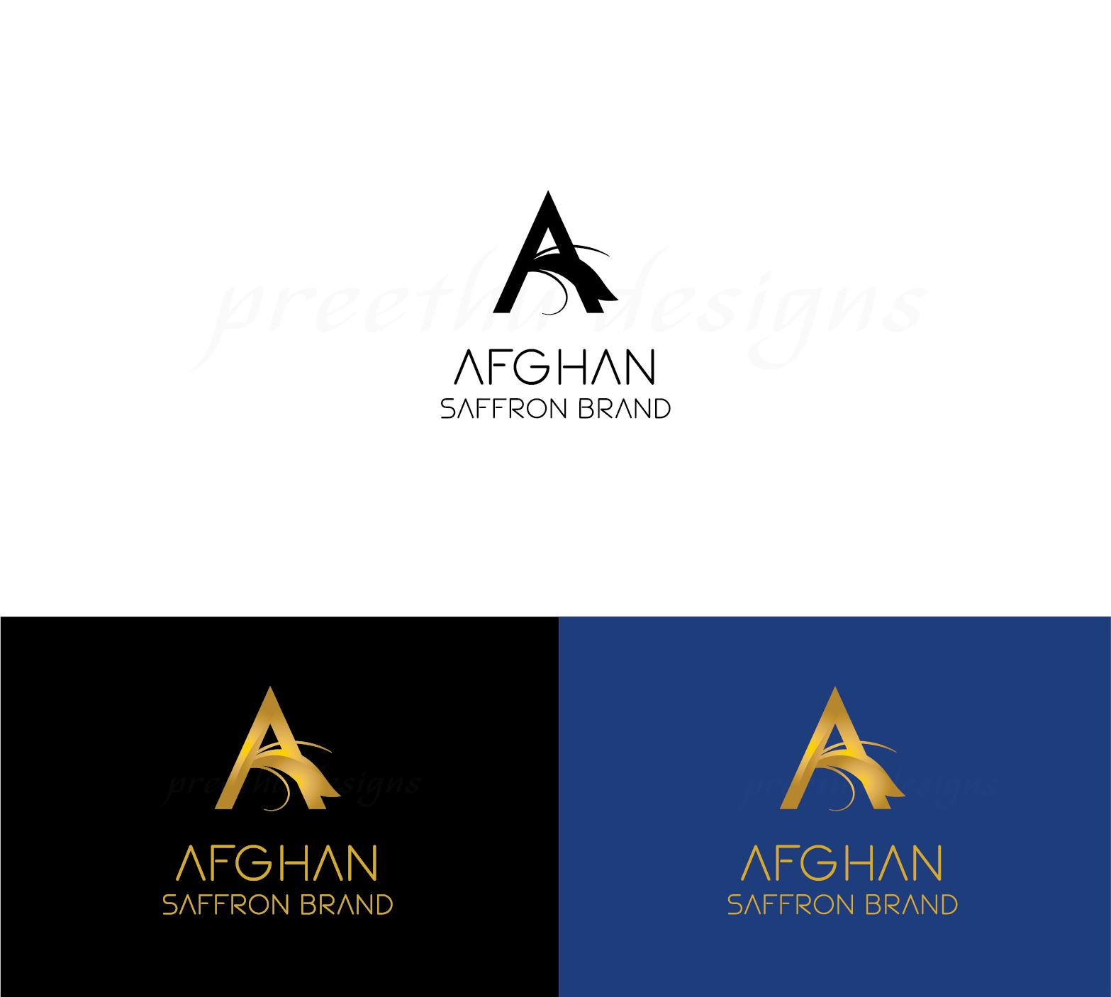 Logo Design by Preethu for Afghan Saffron USA, LLC | Design #32053064