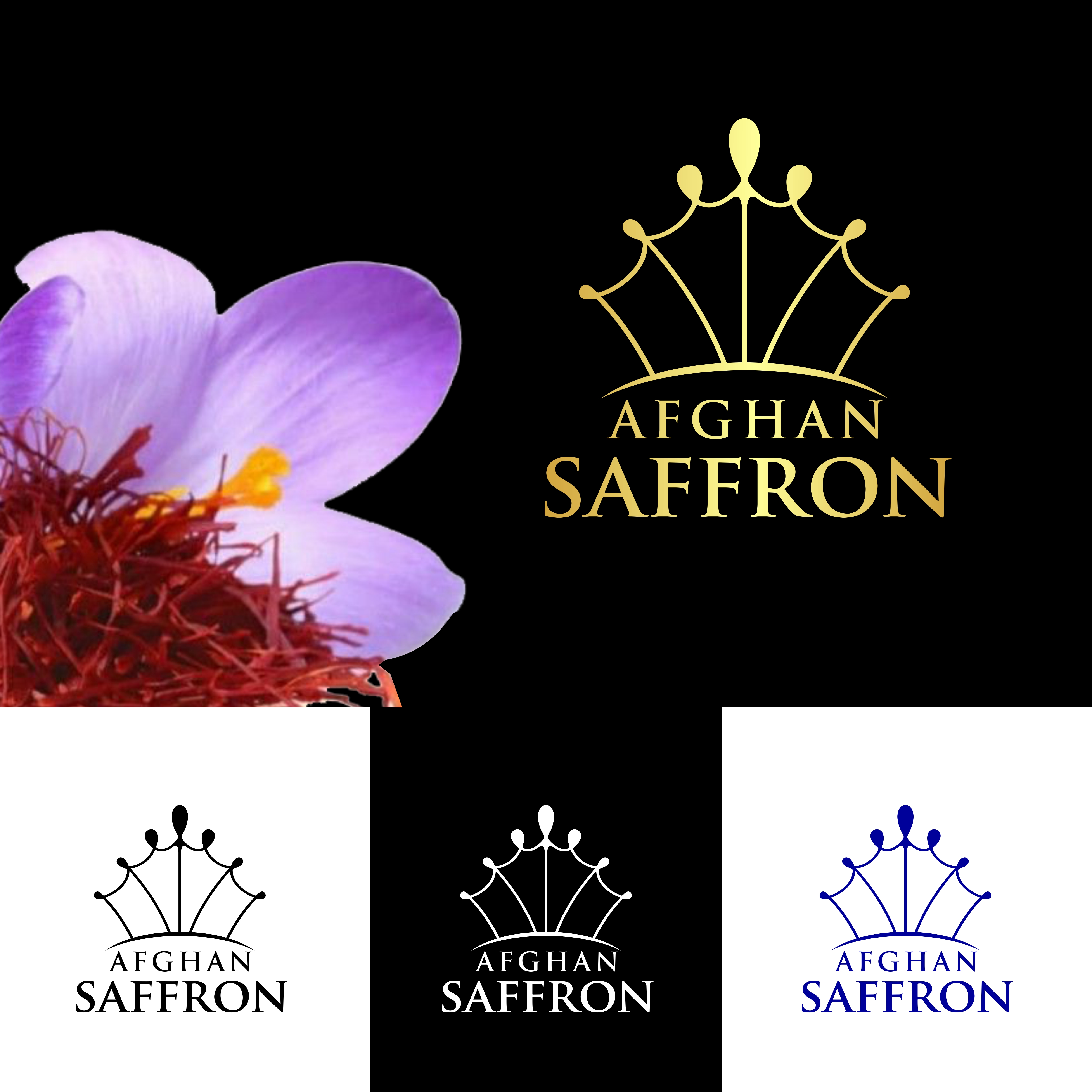 Logo Design by Hanif Logo's for Afghan Saffron USA, LLC | Design #31898280