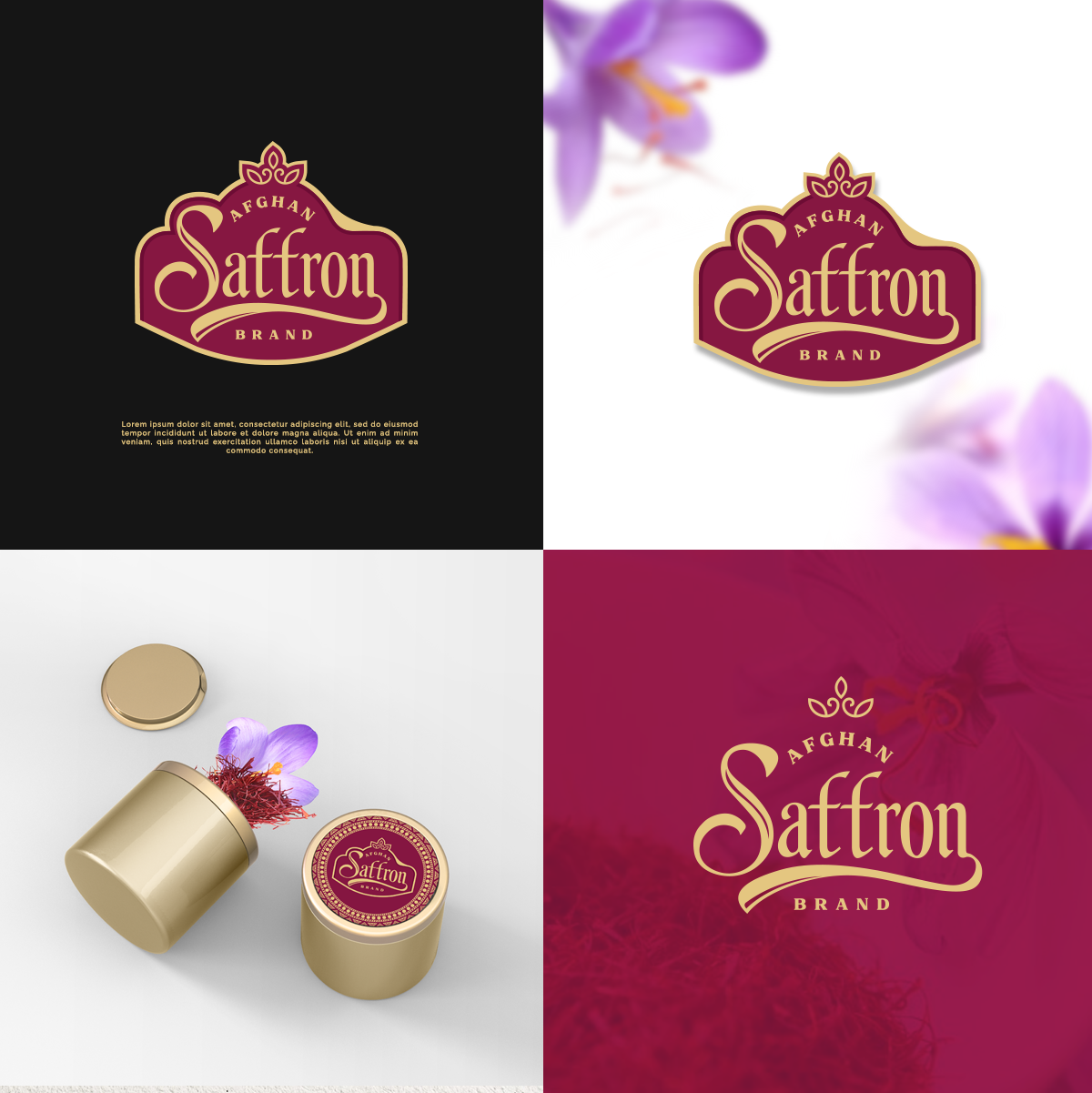 Diseño de Logo por ivan para Afghan Saffron USA, LLC | Diseño #31888494
