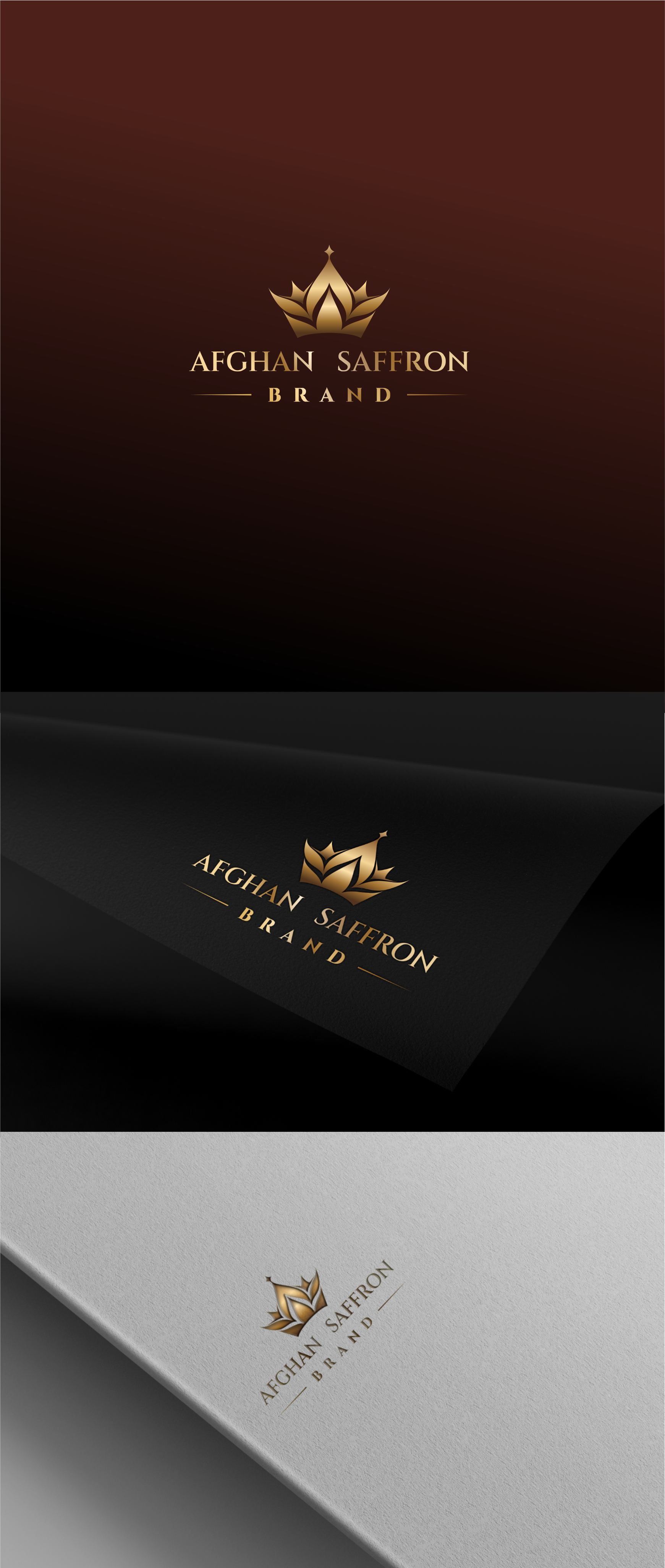 Logo Design by *mary for Afghan Saffron USA, LLC | Design #32011464