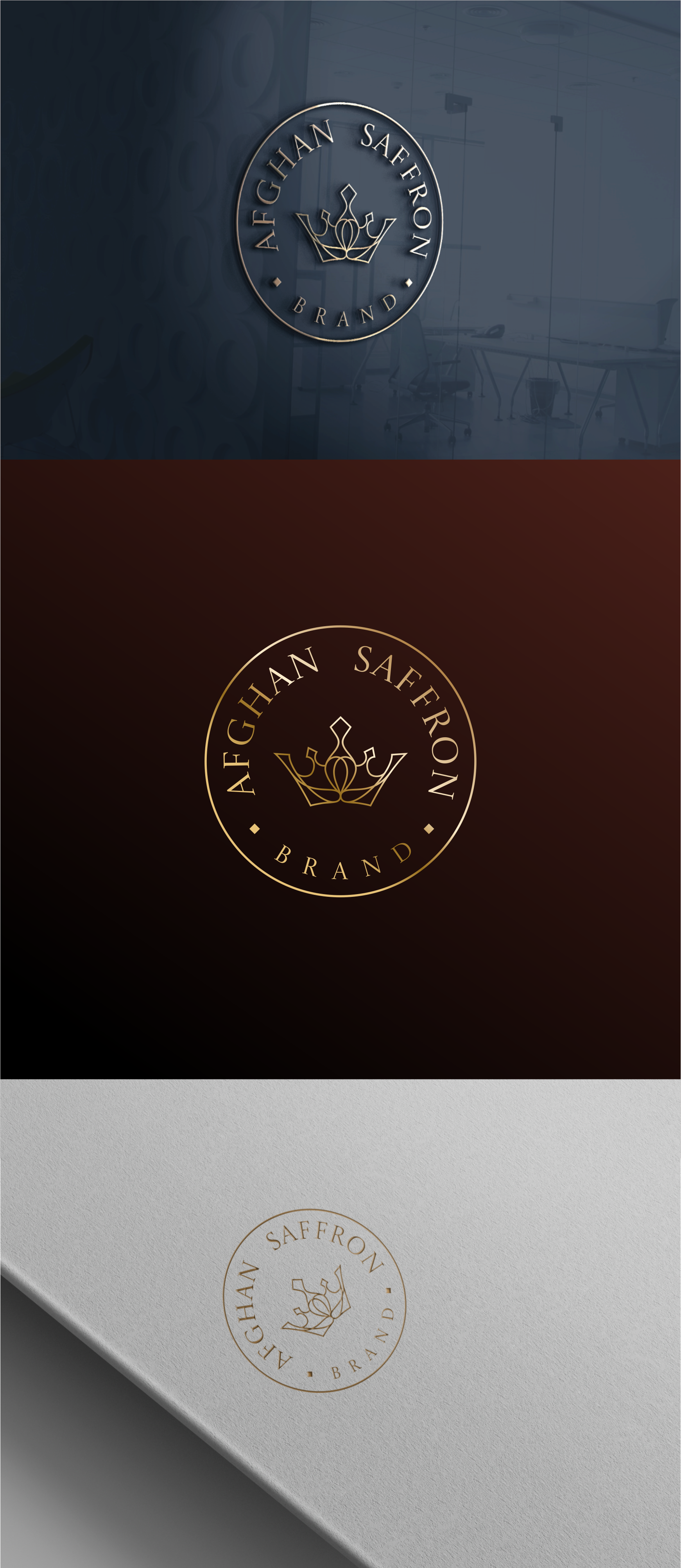 Logo Design by *mary for Afghan Saffron USA, LLC | Design #32017072