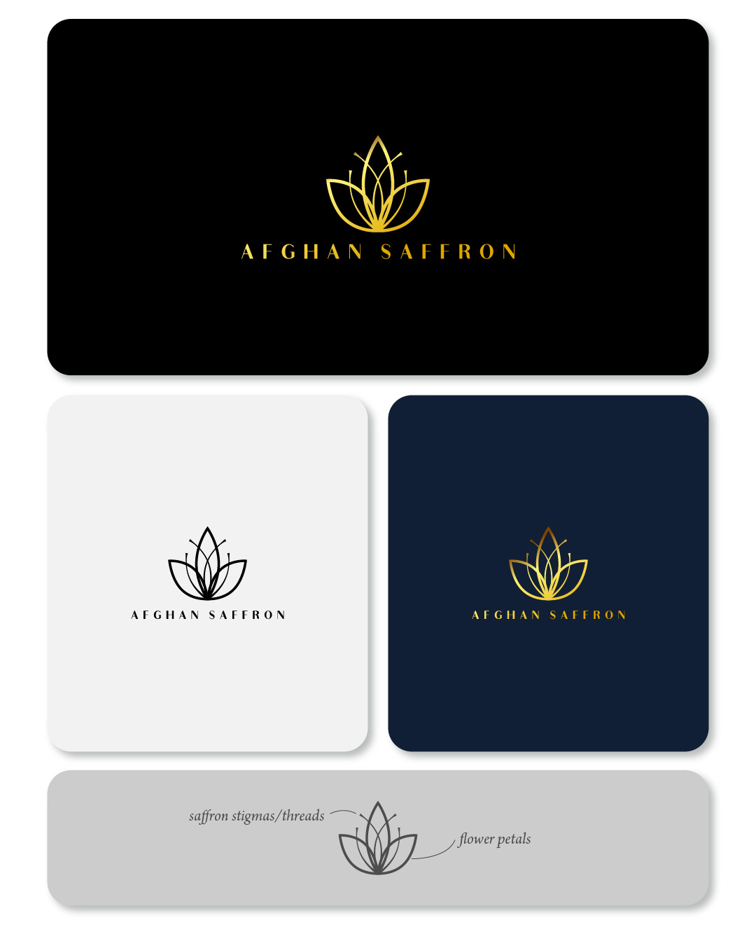Logo Design by SunuAji_DC for Afghan Saffron USA, LLC | Design #31941481