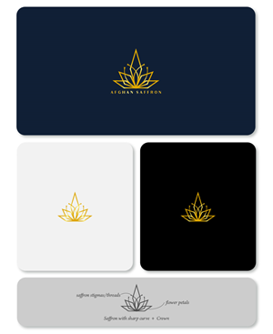 Logo Design by SunuAji_DC for Afghan Saffron USA, LLC | Design: #31950856