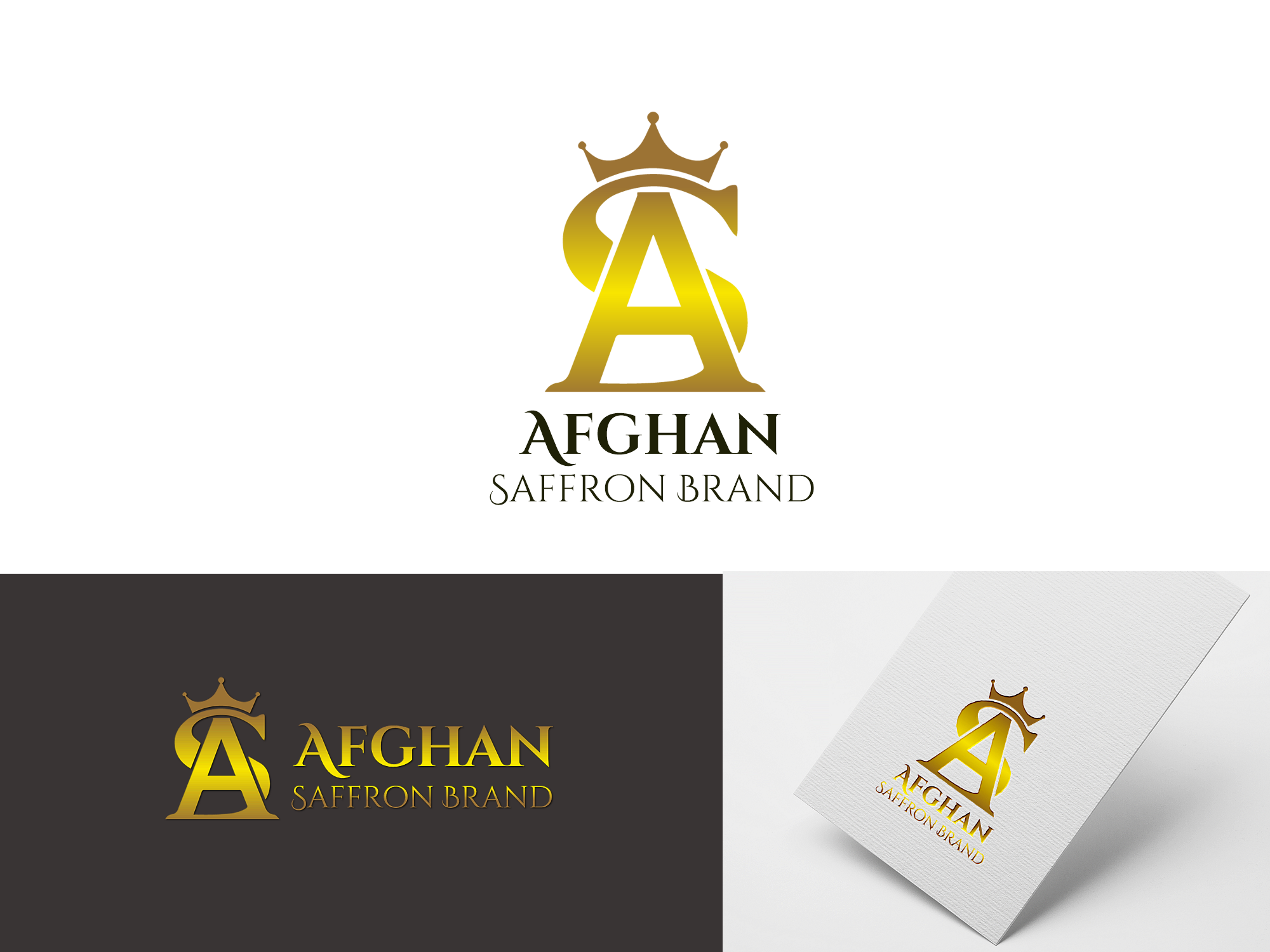Logo Design by nouarbiti for Afghan Saffron USA, LLC | Design #31901574