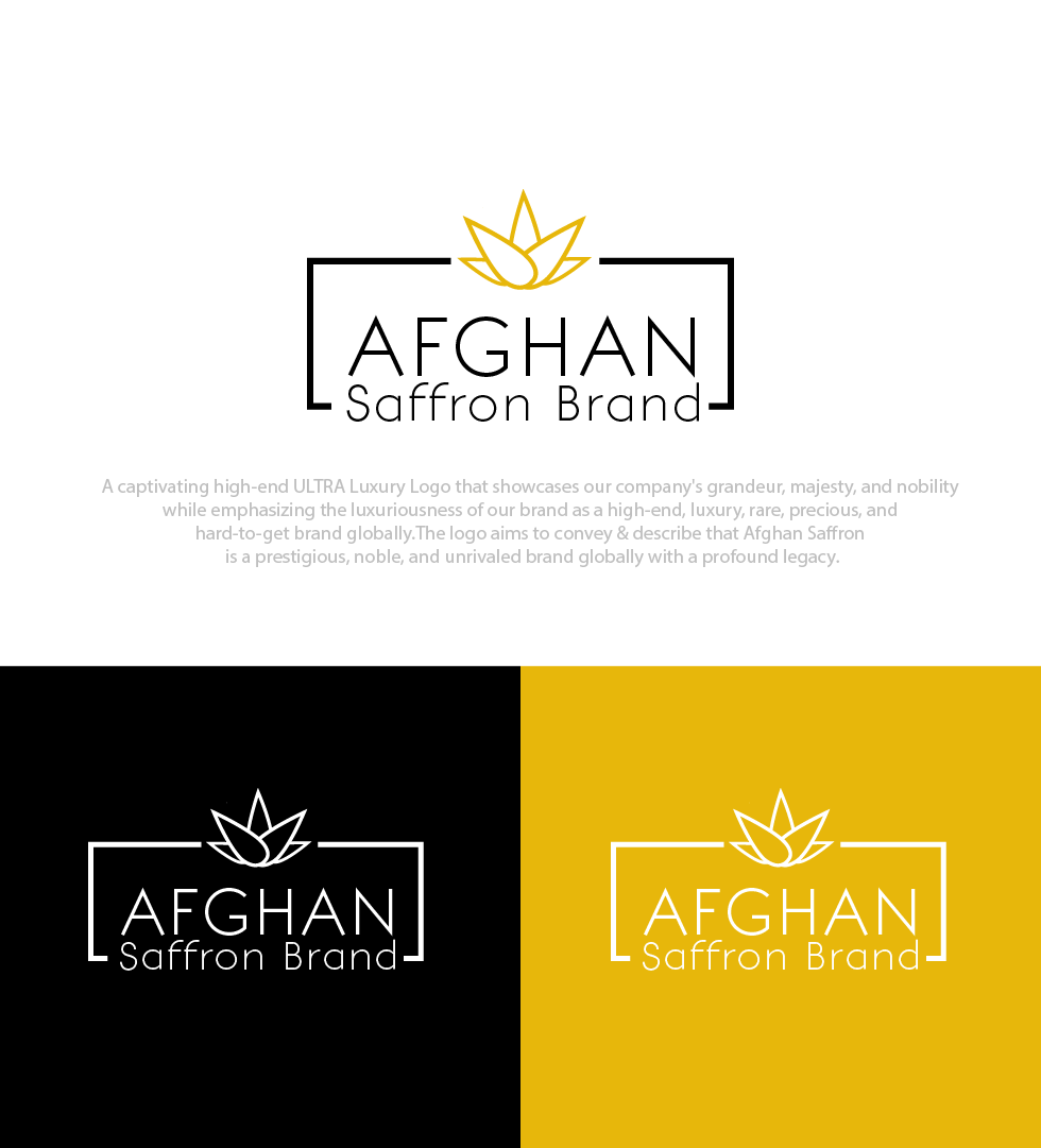 Logo Design by gleace design 2022 for Afghan Saffron USA, LLC | Design #31894882
