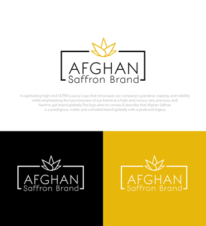 Logo Design by gleace design 2022 for Afghan Saffron USA, LLC | Design: #31894882