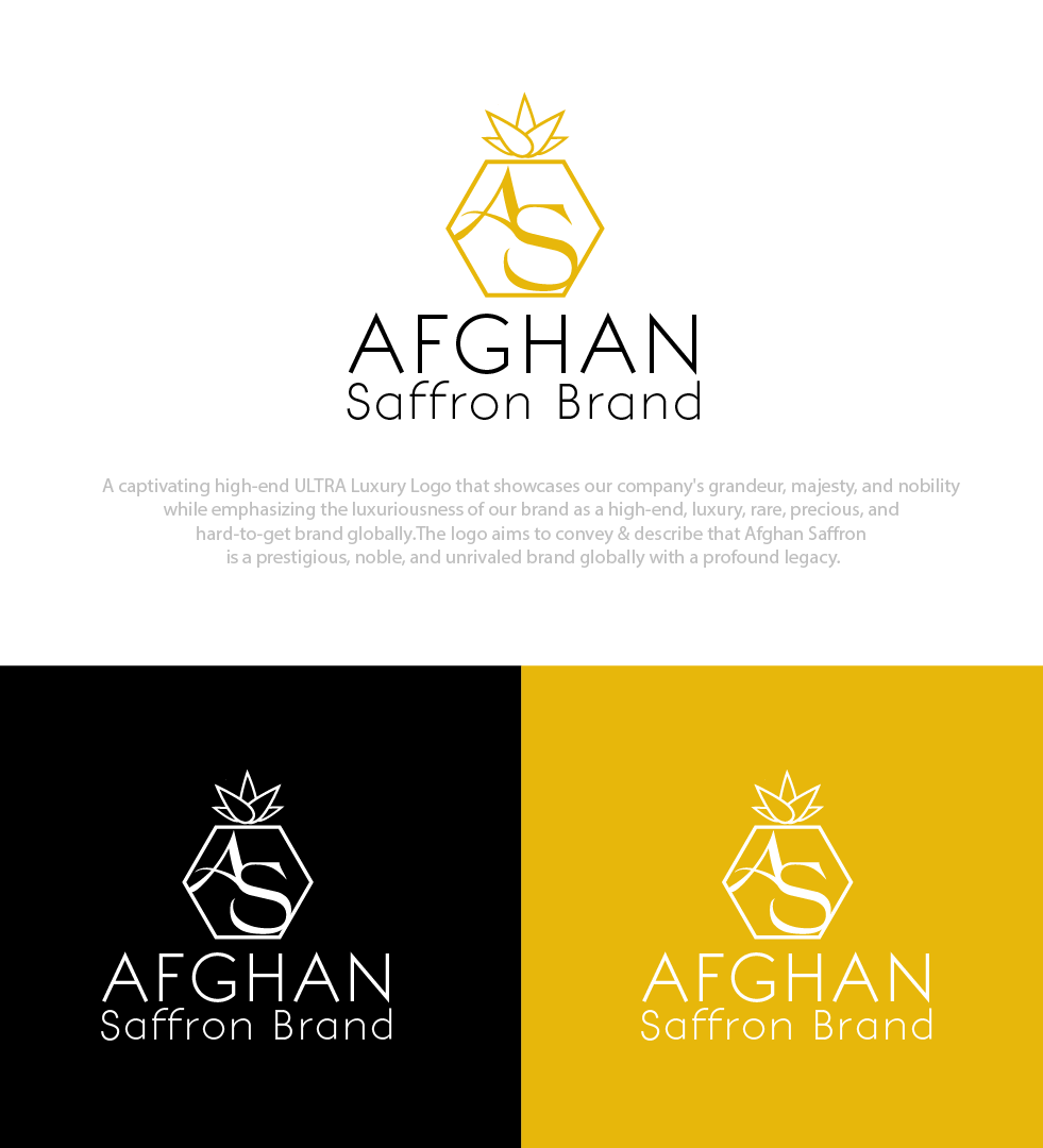 Logo Design by gleace design 2022 for Afghan Saffron USA, LLC | Design #31894906