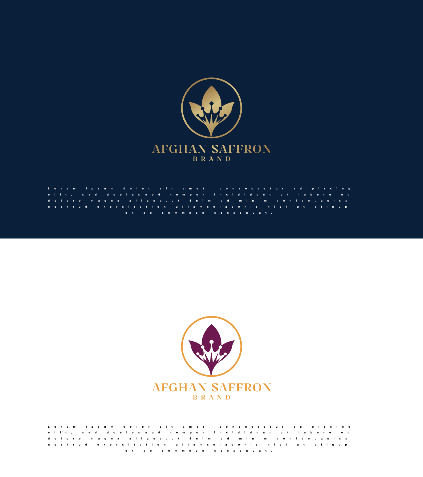 Professional Upmarket Spice Logo Design For Afghan Saffron Brand By Professional Upmarket Spice Logo Design For Afghan Saffron Brand By