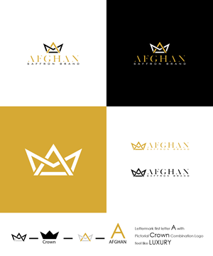 Logo Design by AL-BARAKAH for Afghan Saffron USA, LLC | Design: #31903953