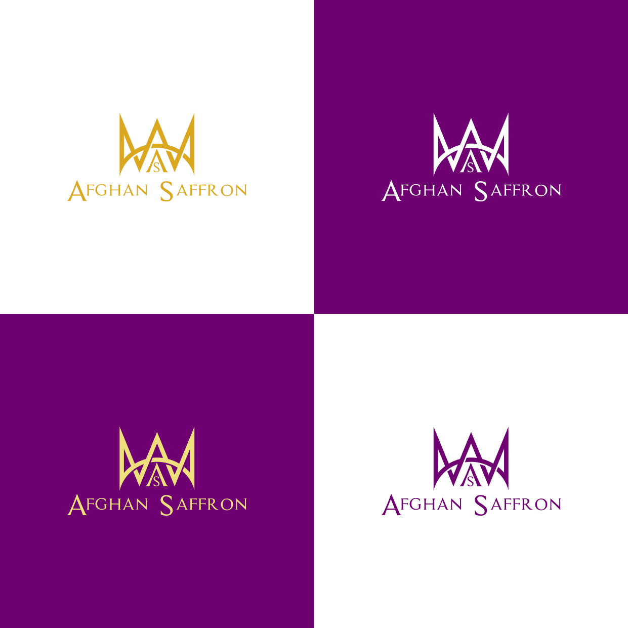 Logo Design by sudego for Afghan Saffron USA, LLC | Design #32197662