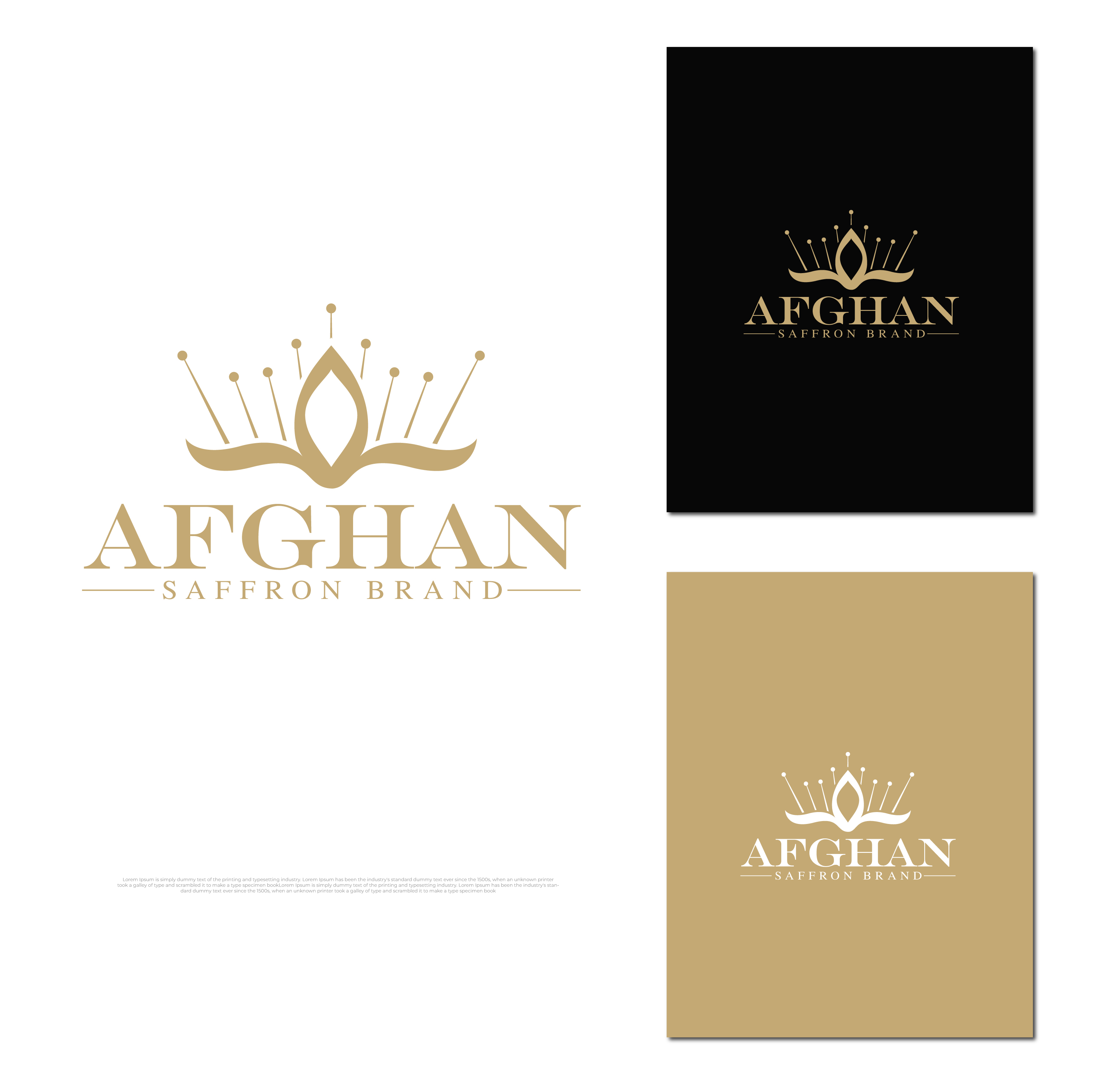 Diseño de Logo por Paras Bali para Afghan Saffron USA, LLC | Diseño #32206430